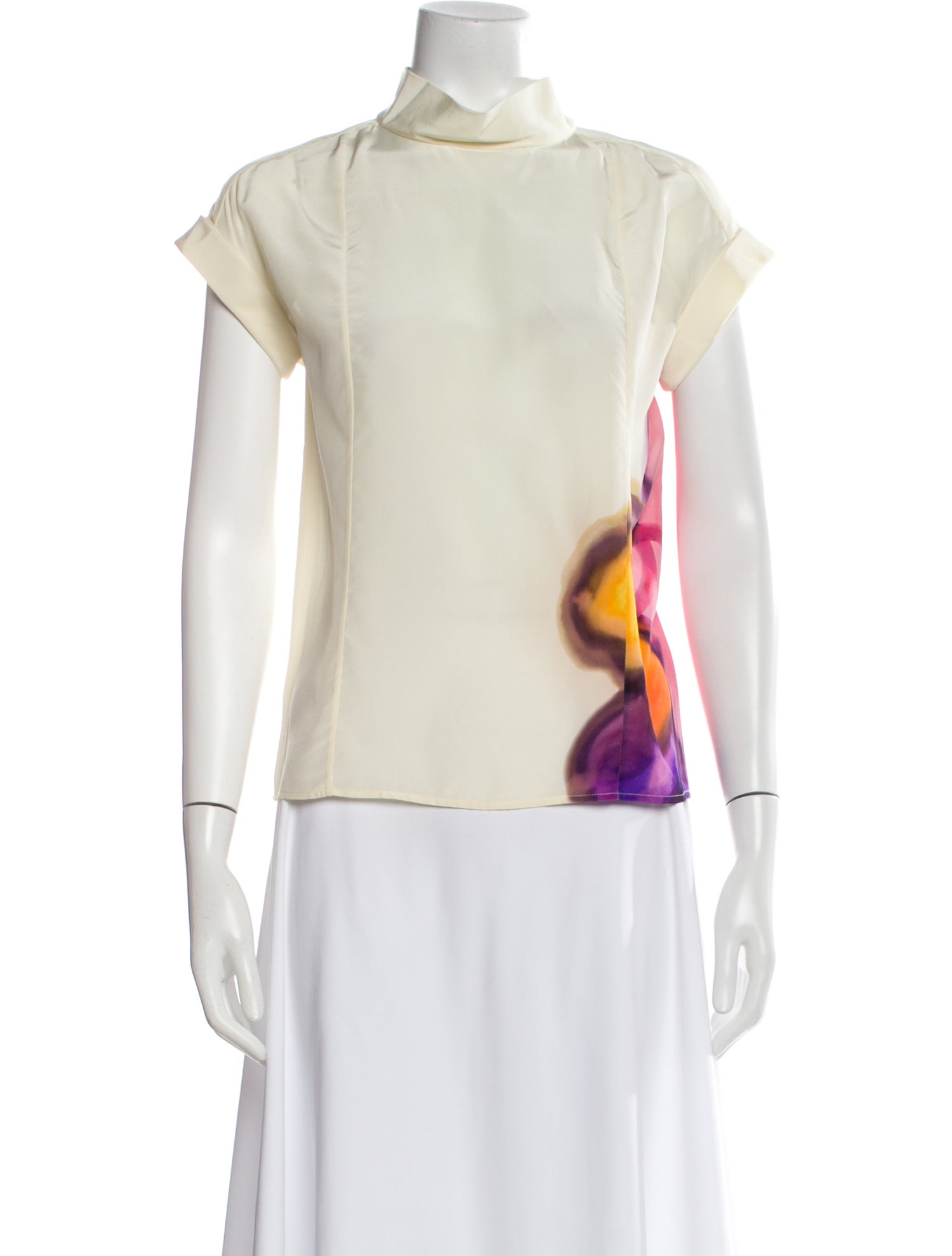 Chanel 2015 Silk Sweatshirt