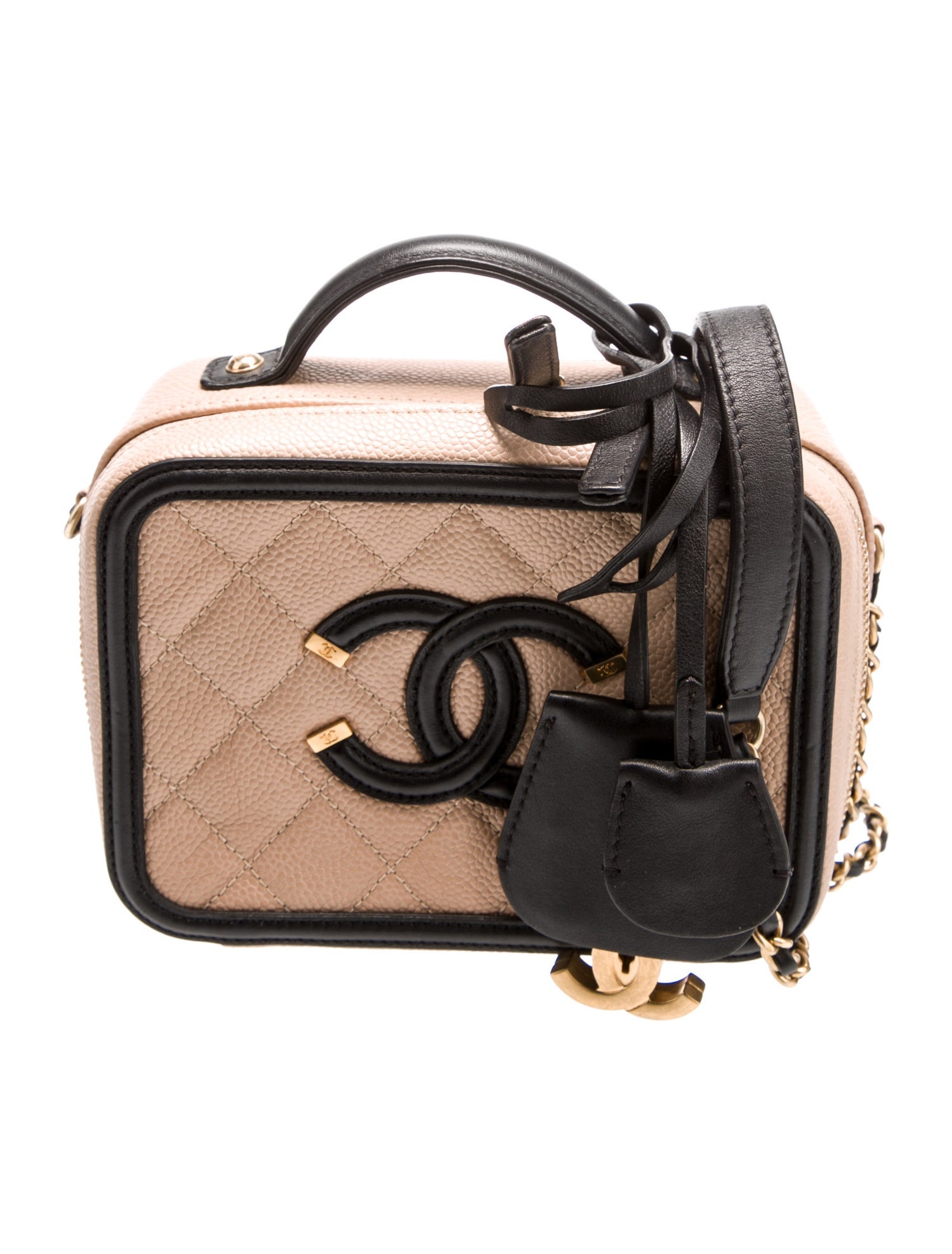 Chanel Small Filigree Vanity Bag