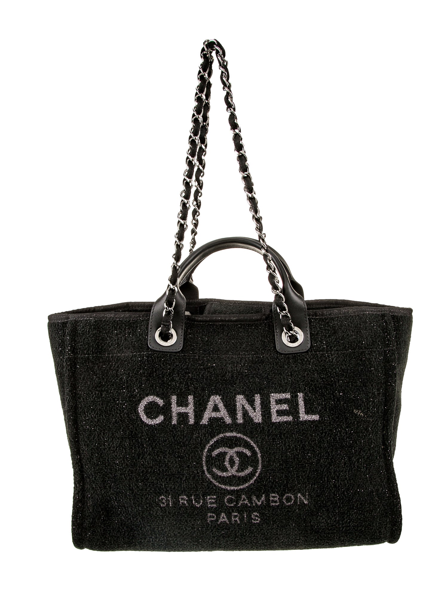 Chanel Medium Deauville Shopping Tote