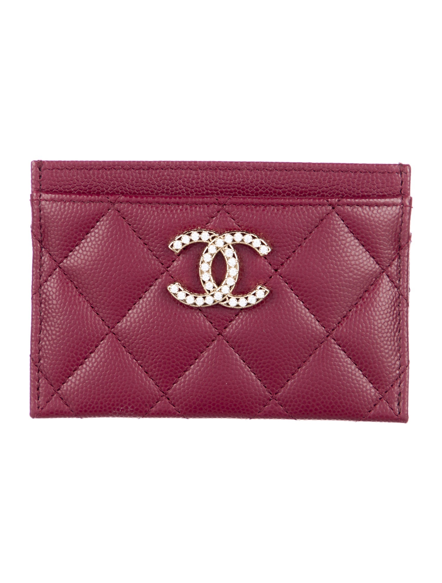 Chanel Interlocking CC Logo Card Holder