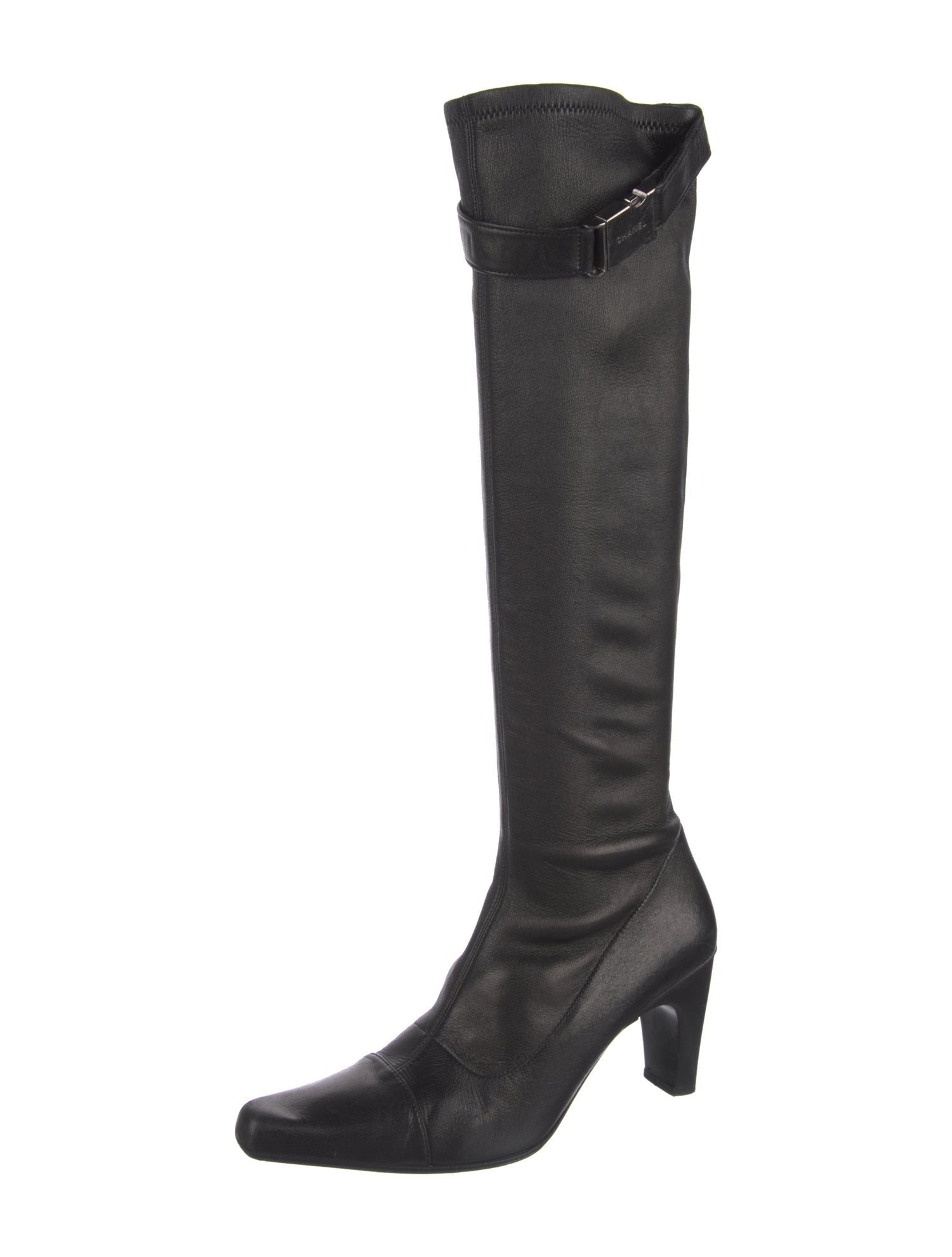 Chanel Vintage Leather Boots