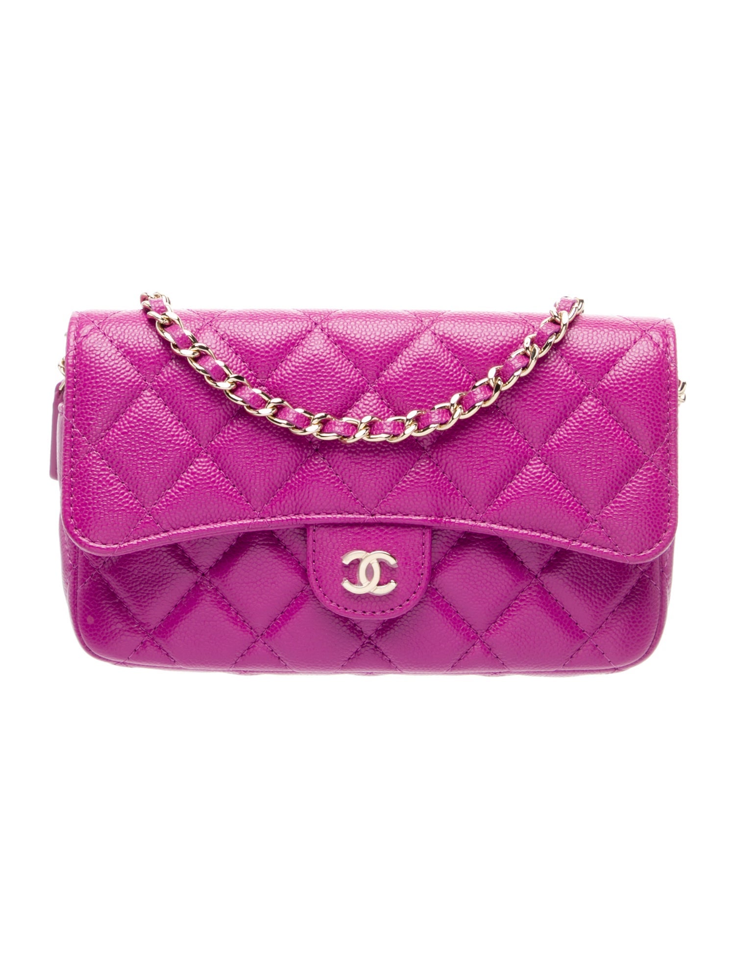 Chanel Classic Flap Phone Holder w/ Chain