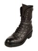 Chanel 2013 Interlocking CC Logo Combat Boots