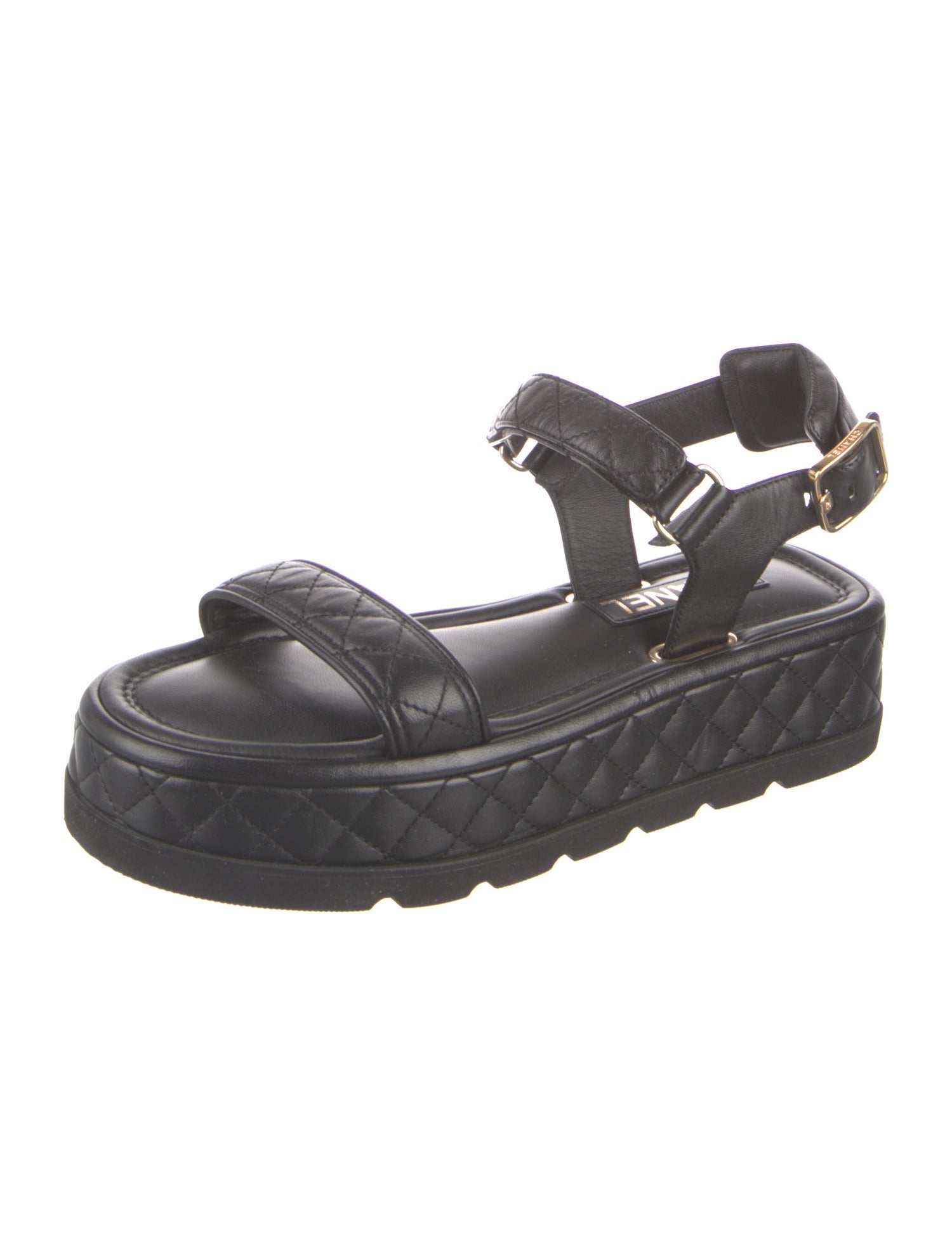 Chanel 2022 Interlocking CC Logo Espadrilles