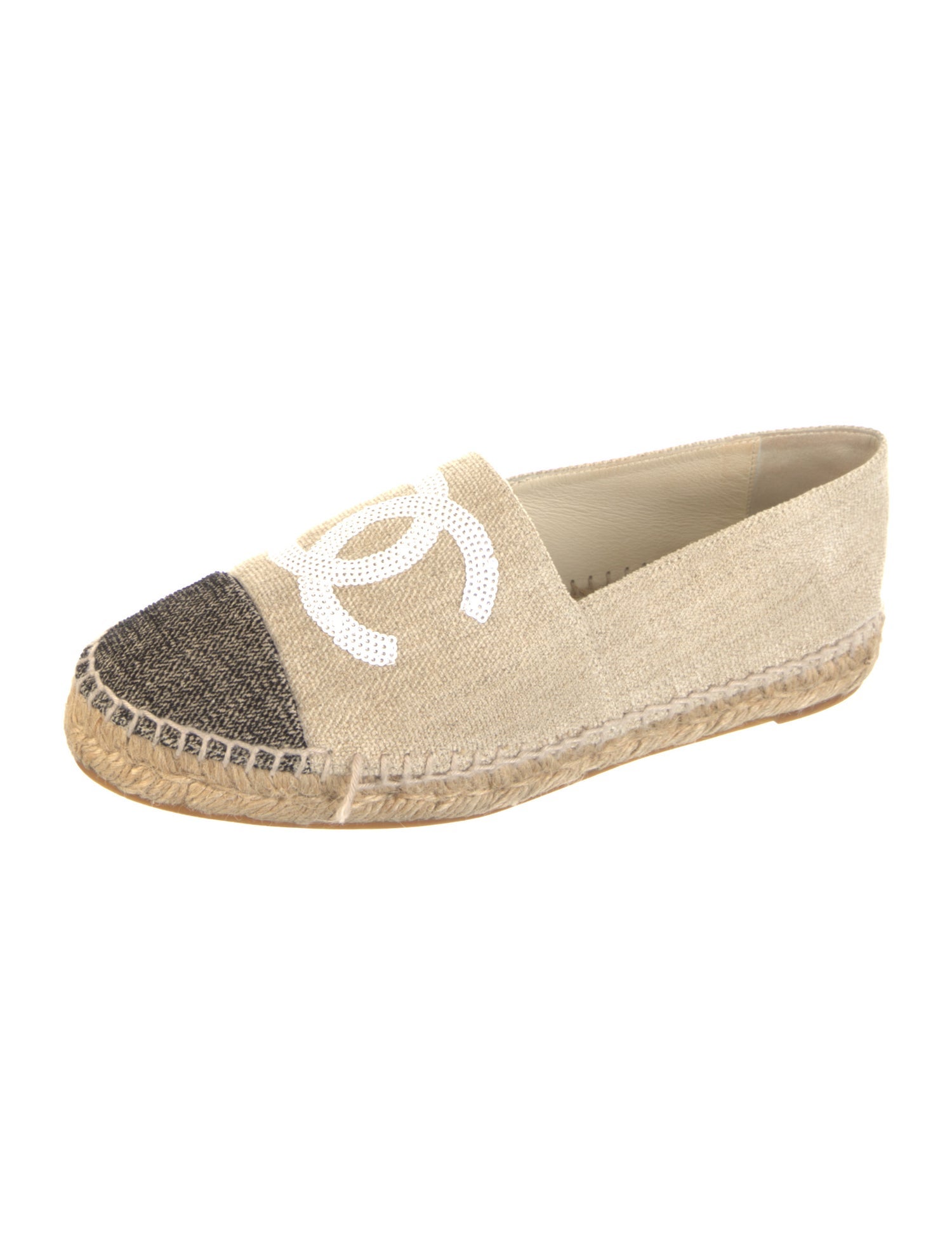 Chanel 2016 Interlocking CC Logo Espadrilles
