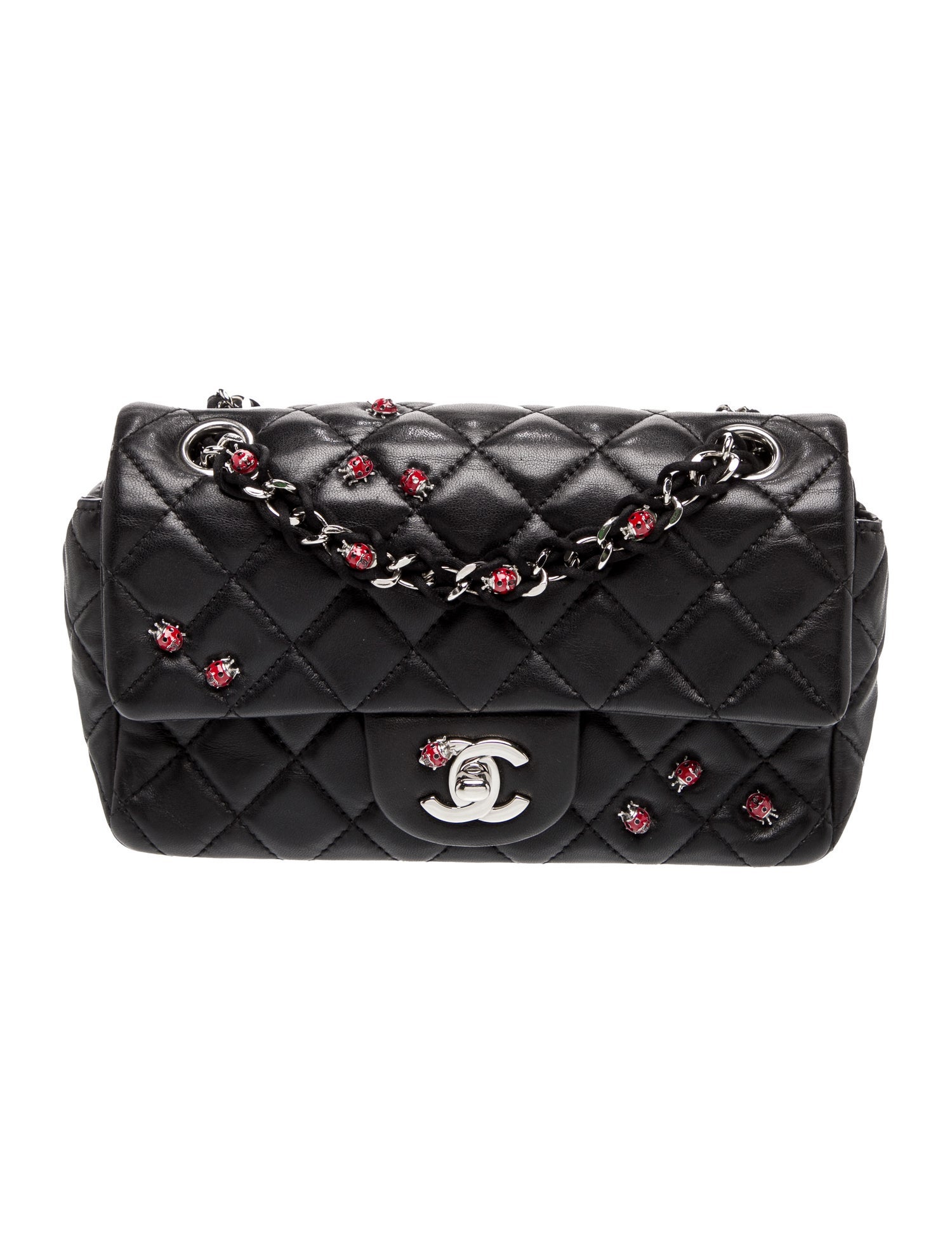 Chanel Rectangular Mini Ladybug Flap Bag