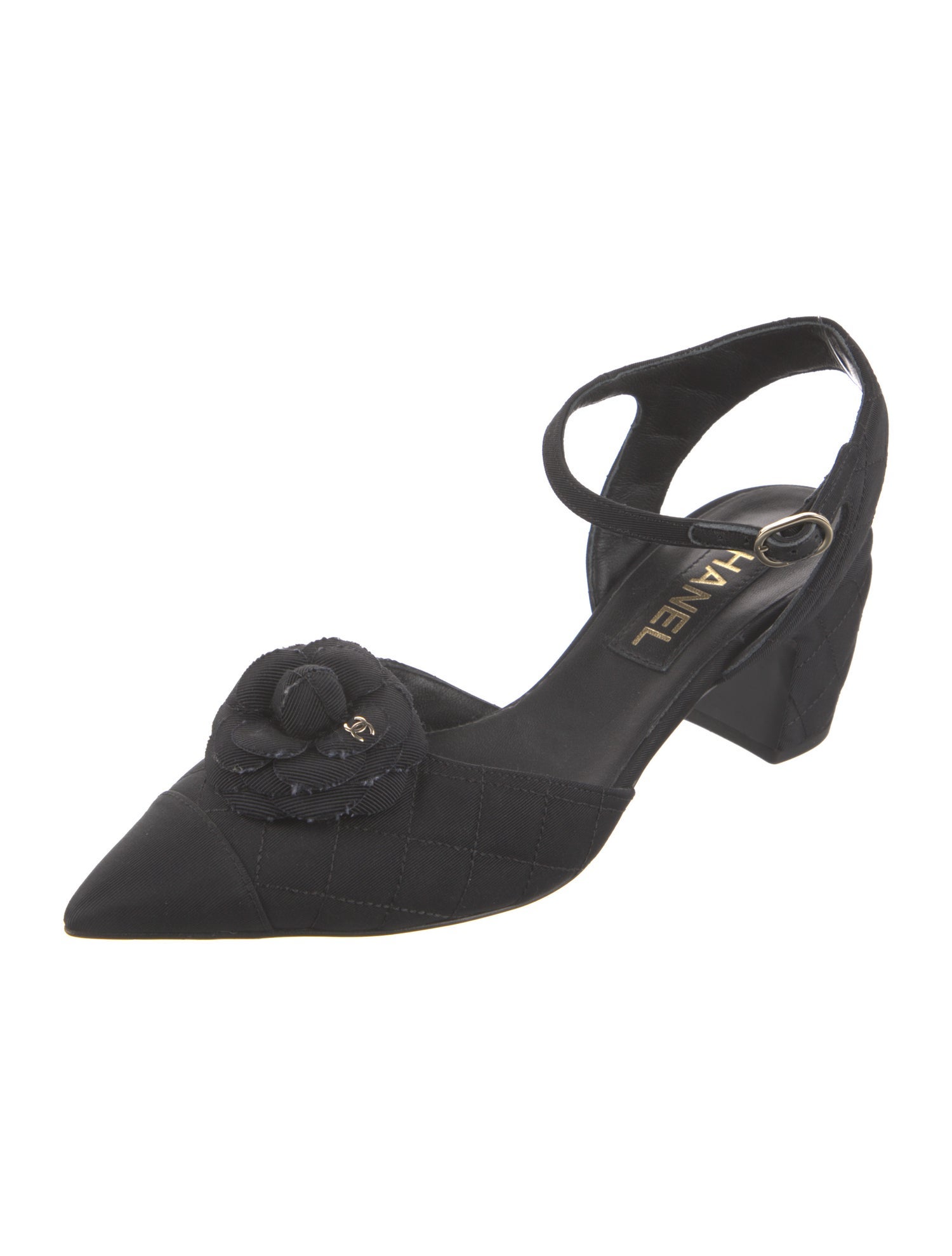 Chanel 2021 Interlocking CC Logo D'Orsay Pumps