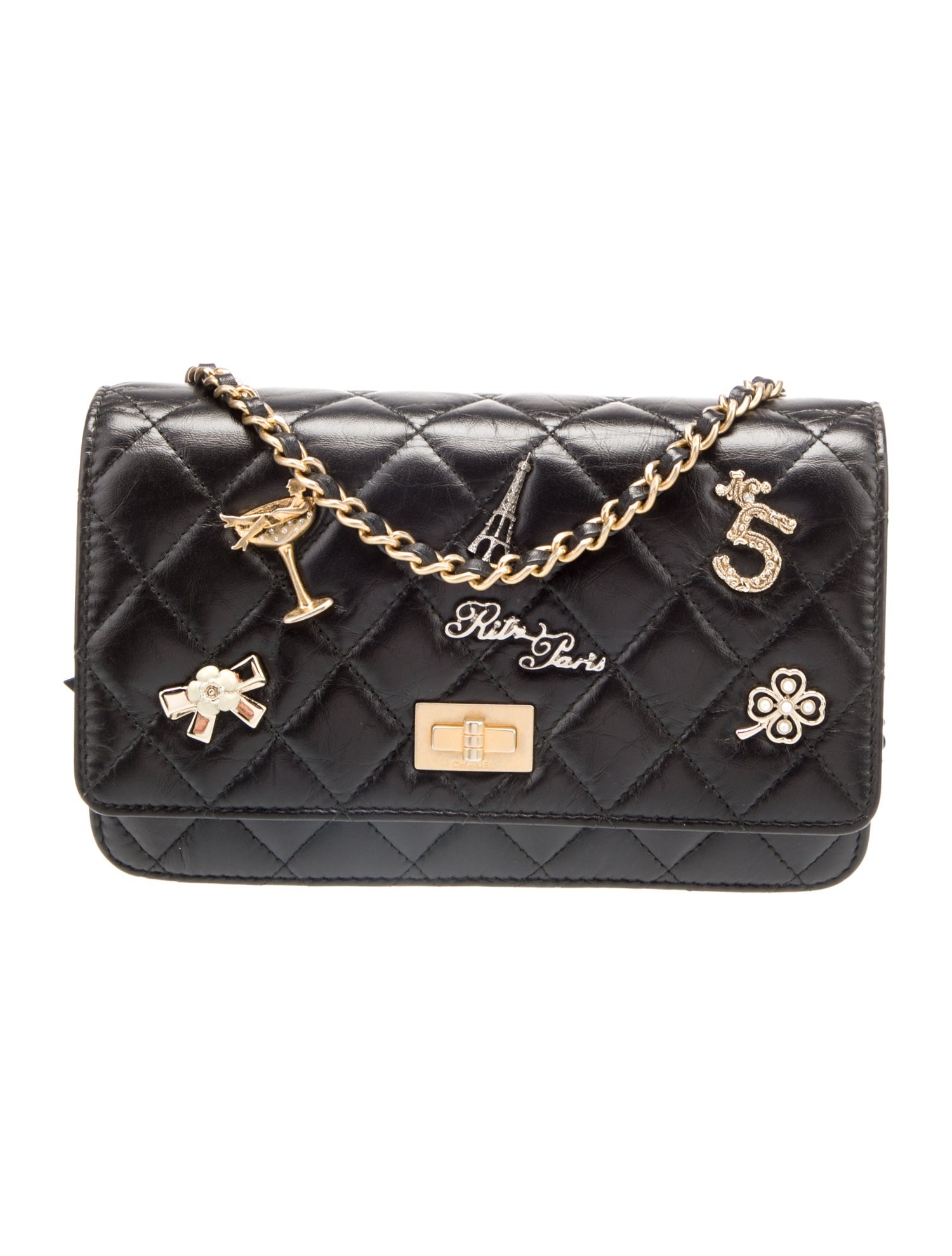 Chanel Paris-Cosmopolite Lucky Charms Reissue Wallet On Chain