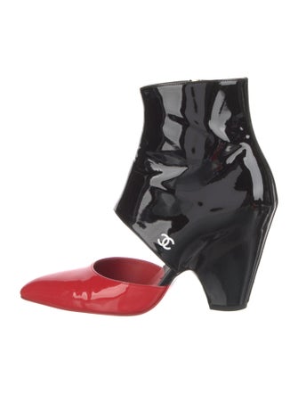 Chanel 2020 Interlocking CC Logo Boots