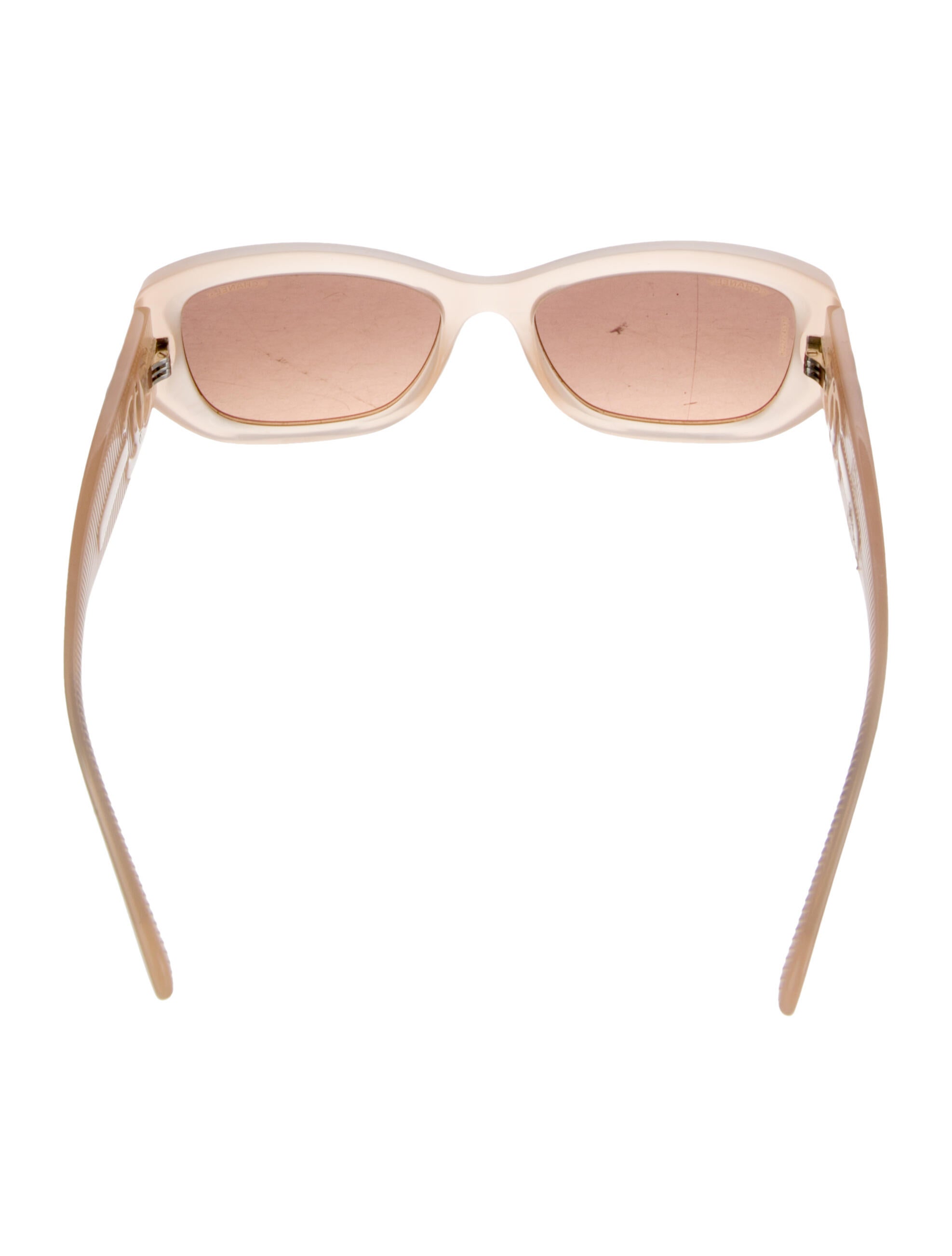 Chanel Interlocking CC Logo Cat-Eye Sunglasses