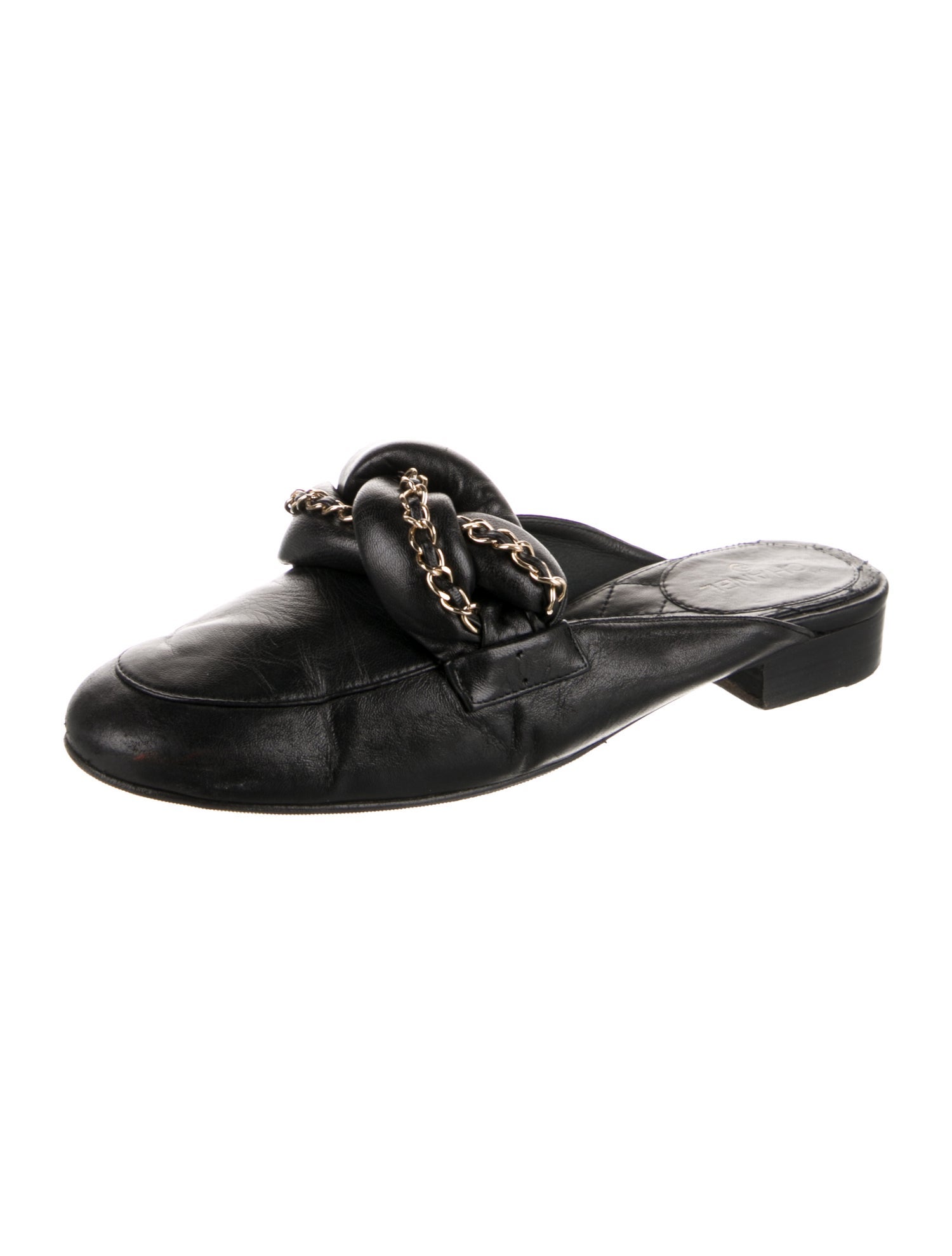 Chanel 2017 Interlocking CC Logo Mules