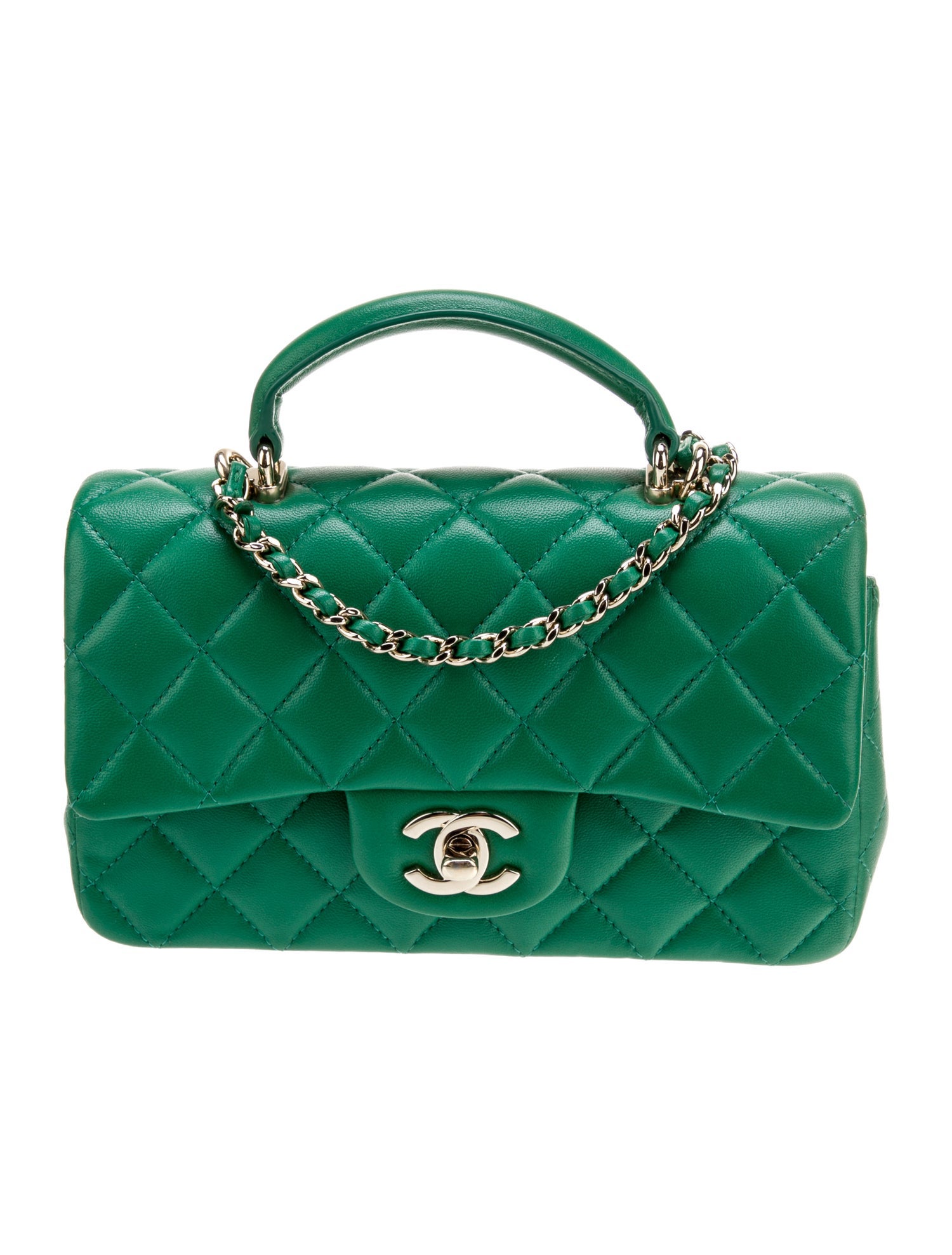 Chanel Rectangular Mini Top Handle Flap Bag
