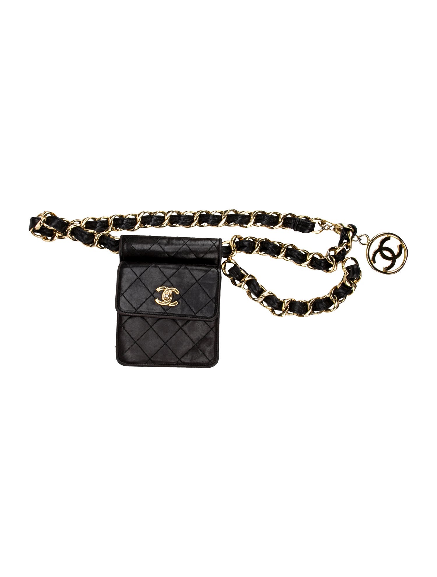 Chanel Quilted CC Waist Bag