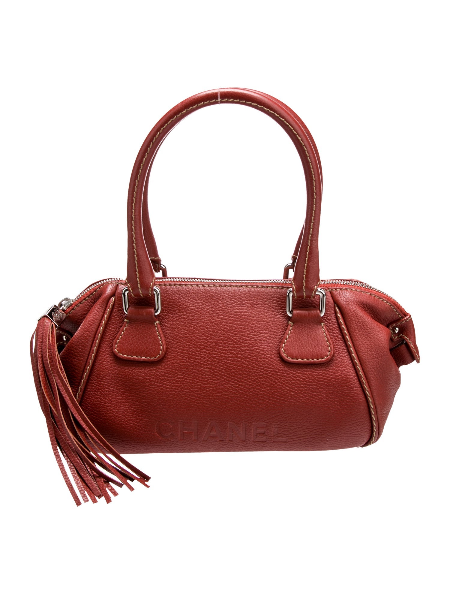 Chanel Small LAX Bowler Tassel Bag