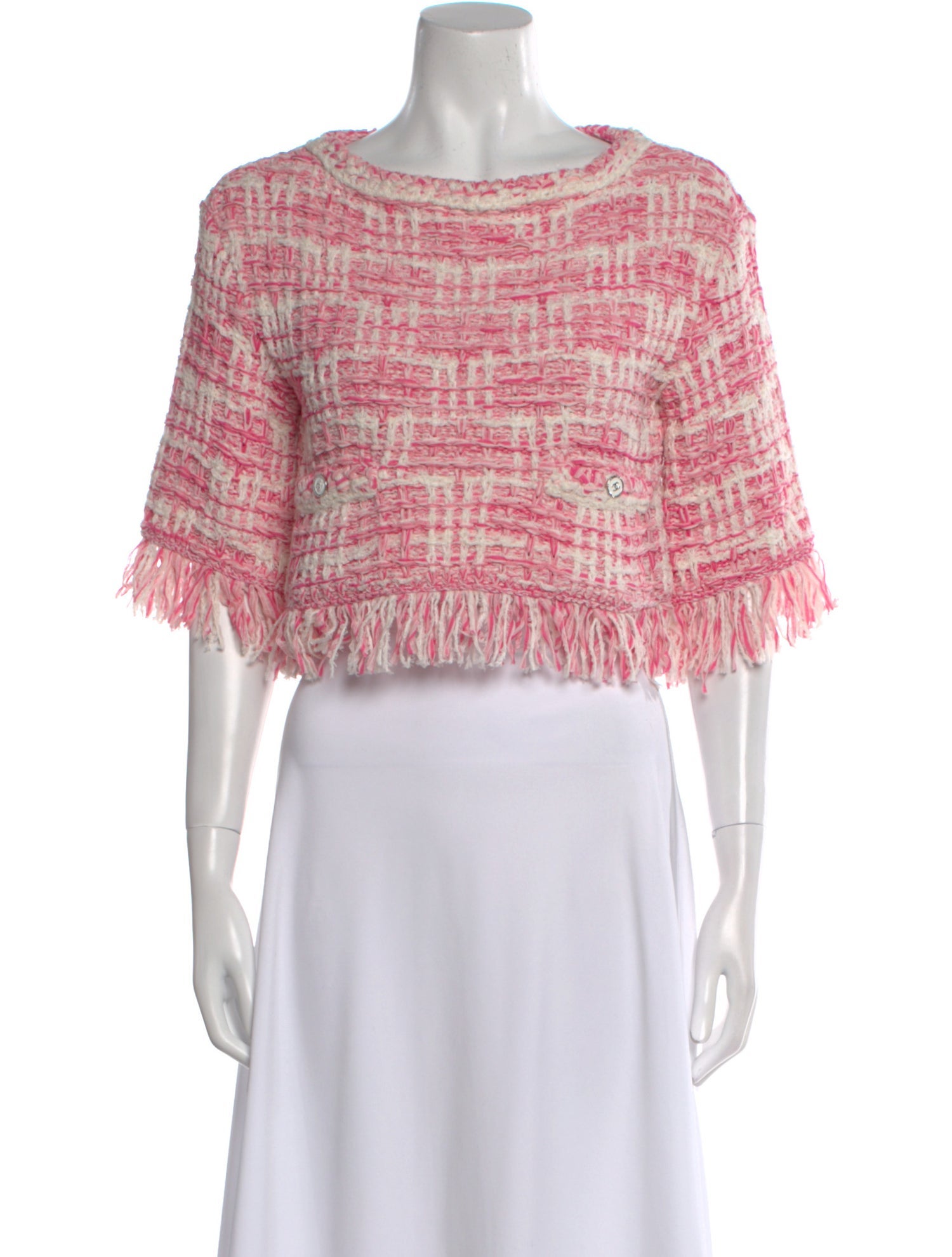 Chanel 2024 Printed Crop Top