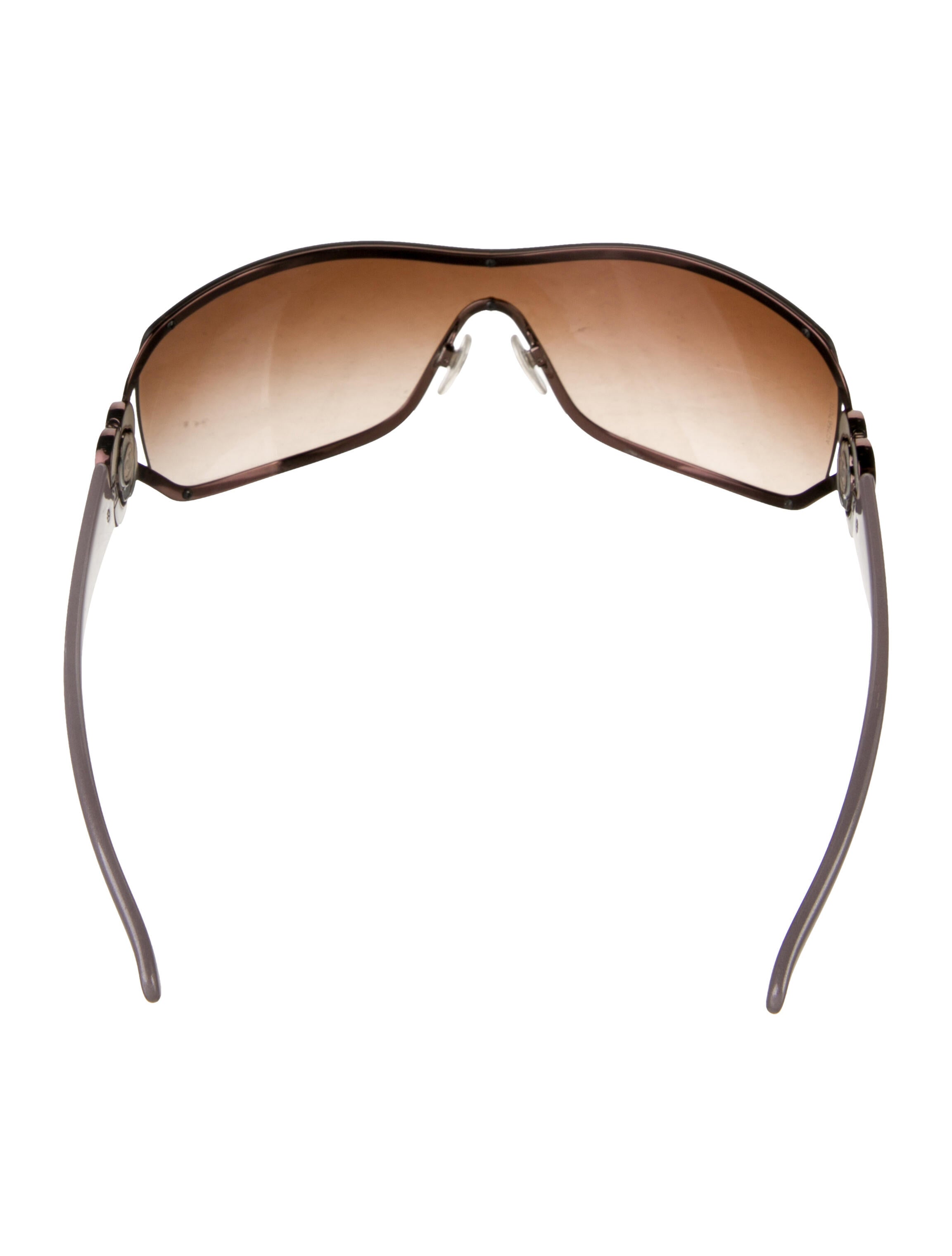 Chanel Interlocking CC Logo Shield Sunglasses