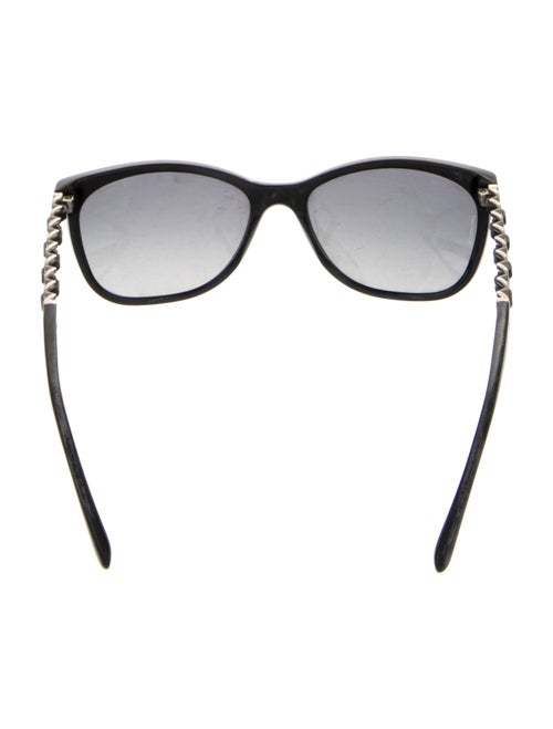 Chanel Interlocking CC Logo Wayfarer Sunglasses