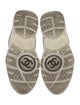Chanel Interlocking CC Logo Nylon Sneakers