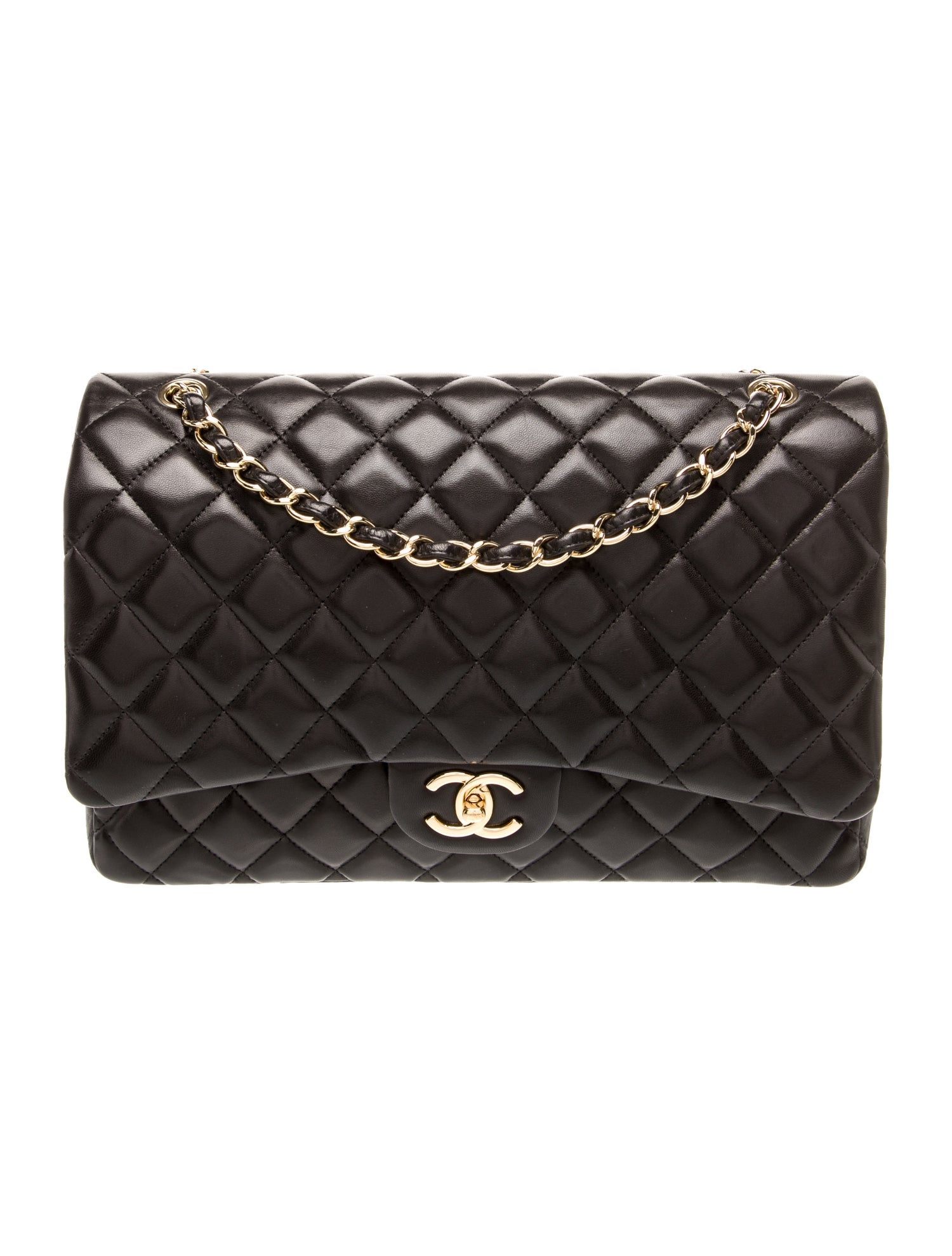 Chanel Maxi Classic Double Flap Shoulder Bag