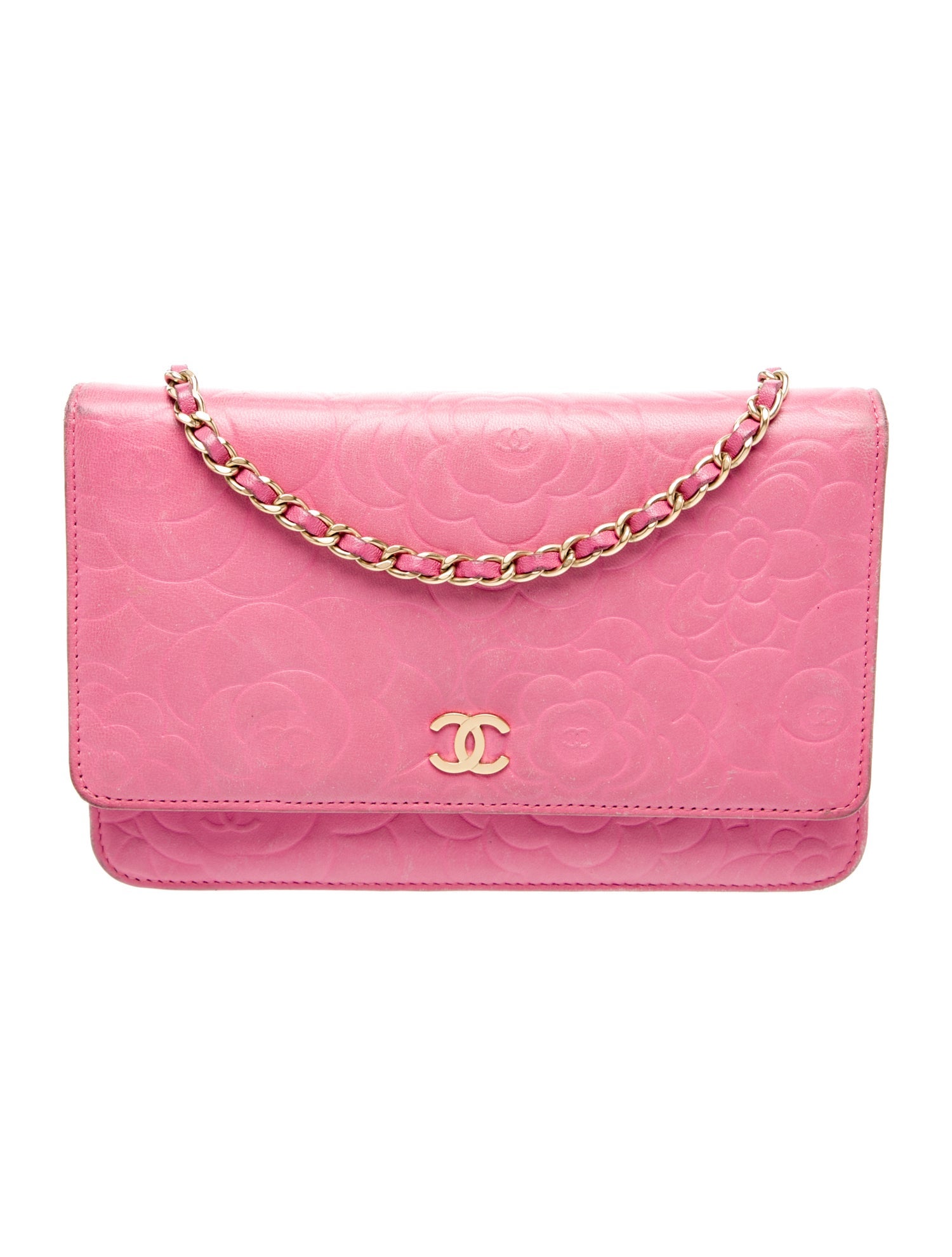 Chanel Camellia Wallet on Chain