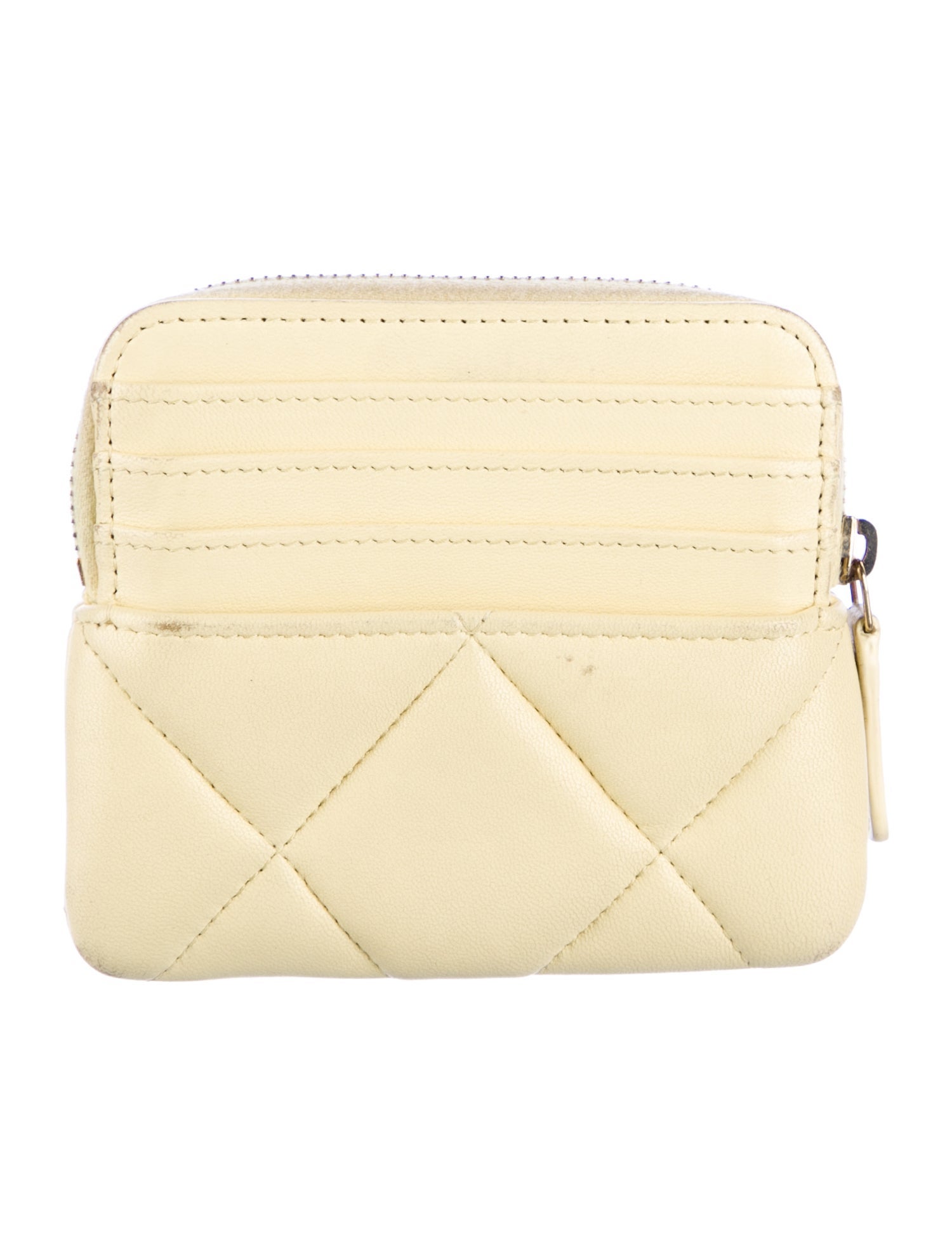 Chanel Interlocking CC Logo Lambskin Wallet