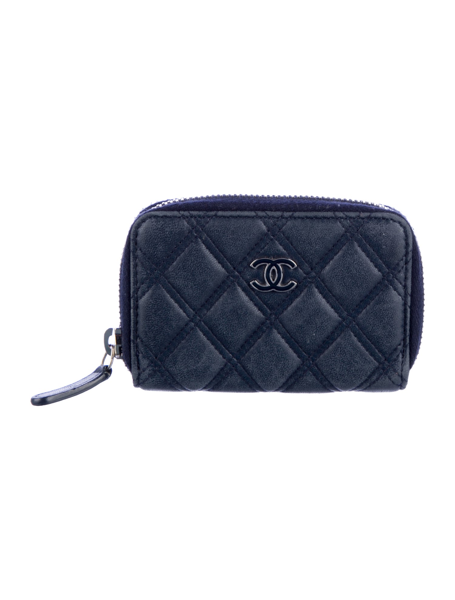 Chanel 2014-2015 Interlocking CC Logo Coin Pouch