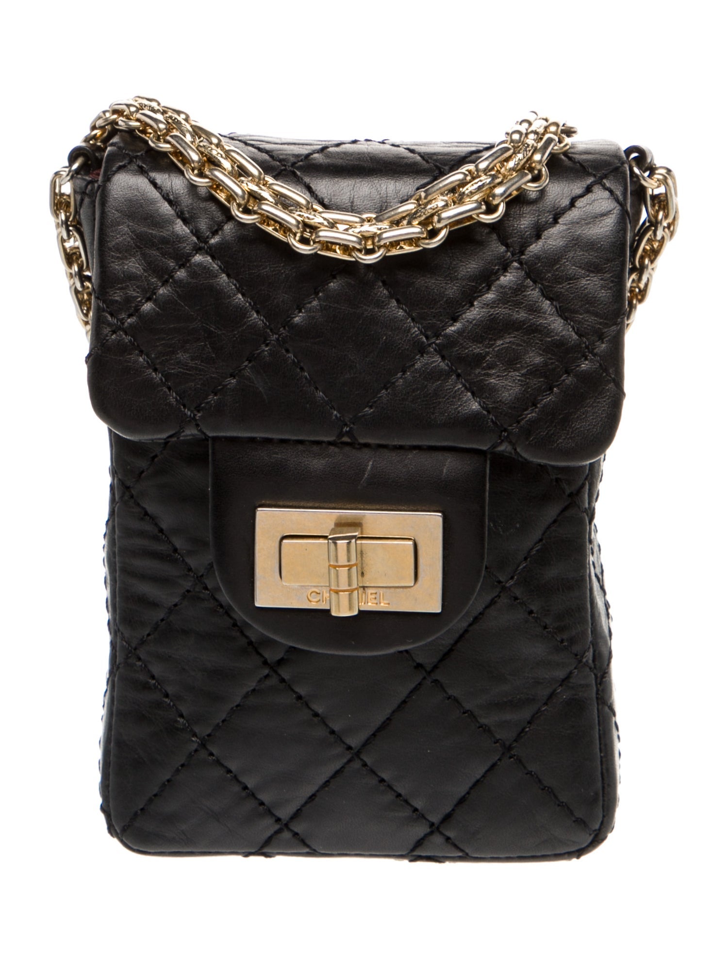 Chanel 2.55 Reissue Crossbody Phone Holder