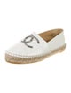 Chanel Interlocking CC Logo Patent Leather Espadrilles
