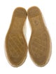 Chanel Interlocking CC Logo Patent Leather Espadrilles