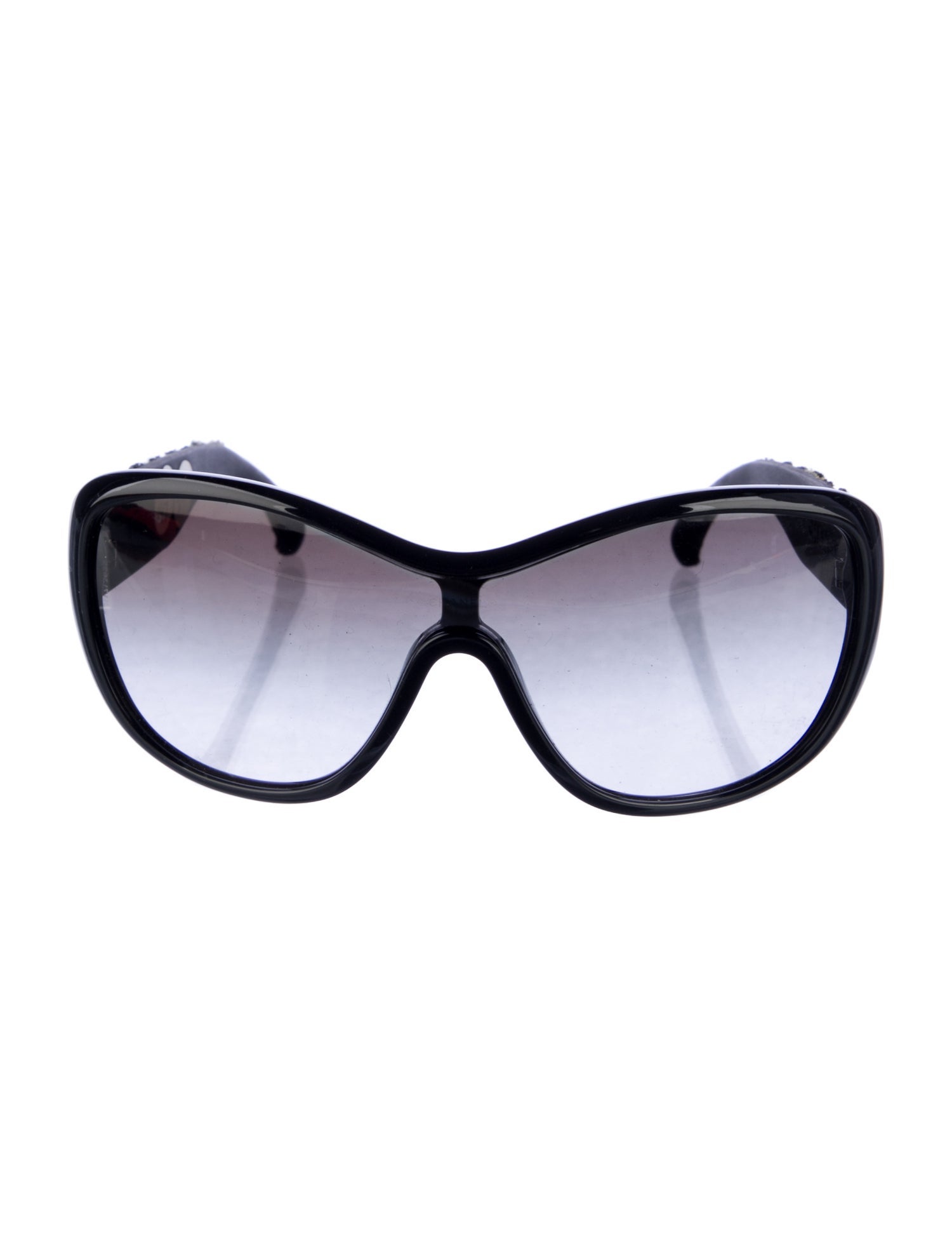 Chanel Interlocking CC Logo Oversize Sunglasses