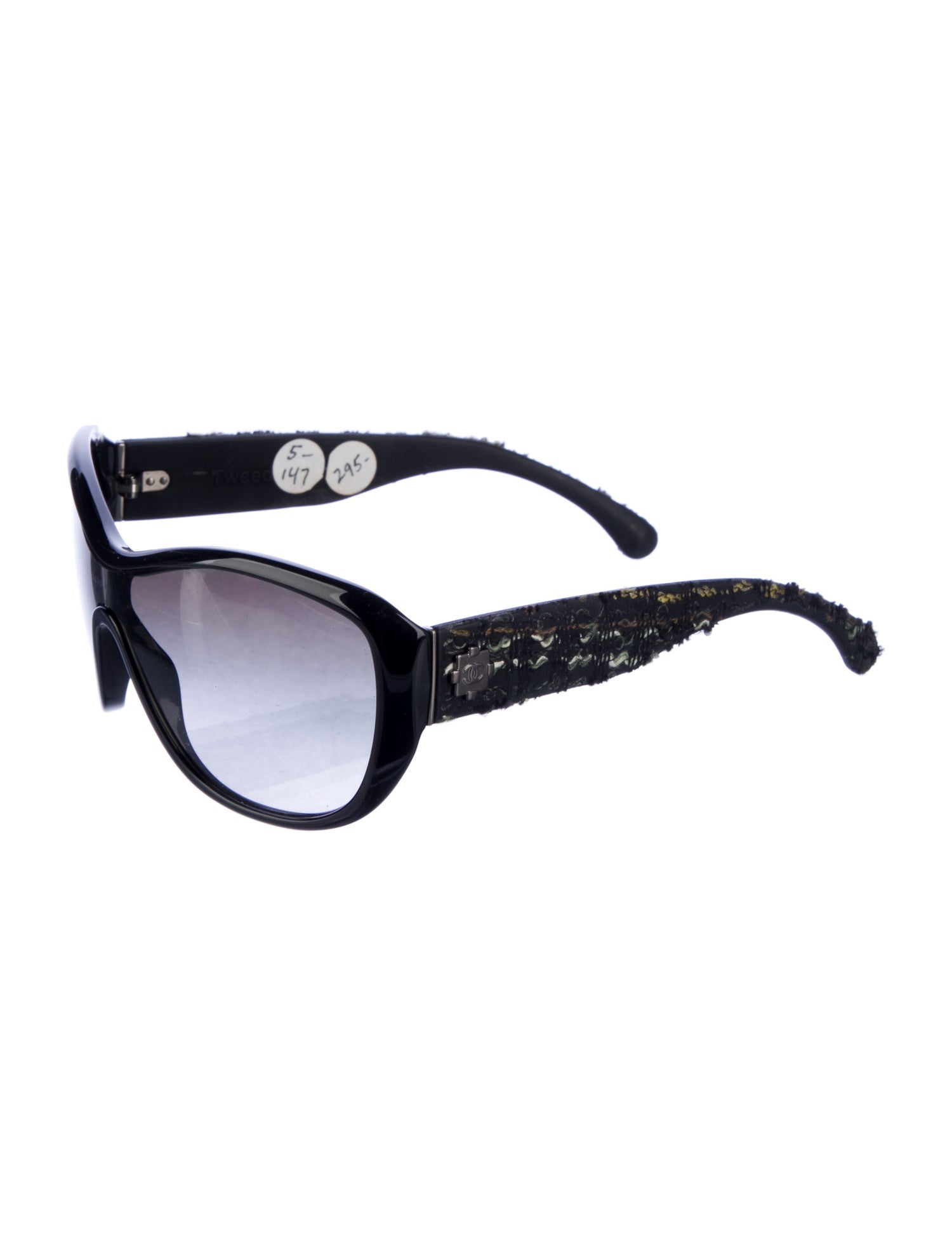 Chanel Interlocking CC Logo Oversize Sunglasses