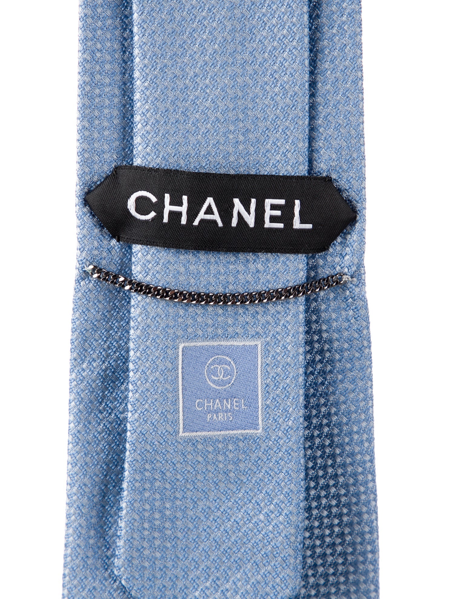 Chanel Silk Pattern Tie