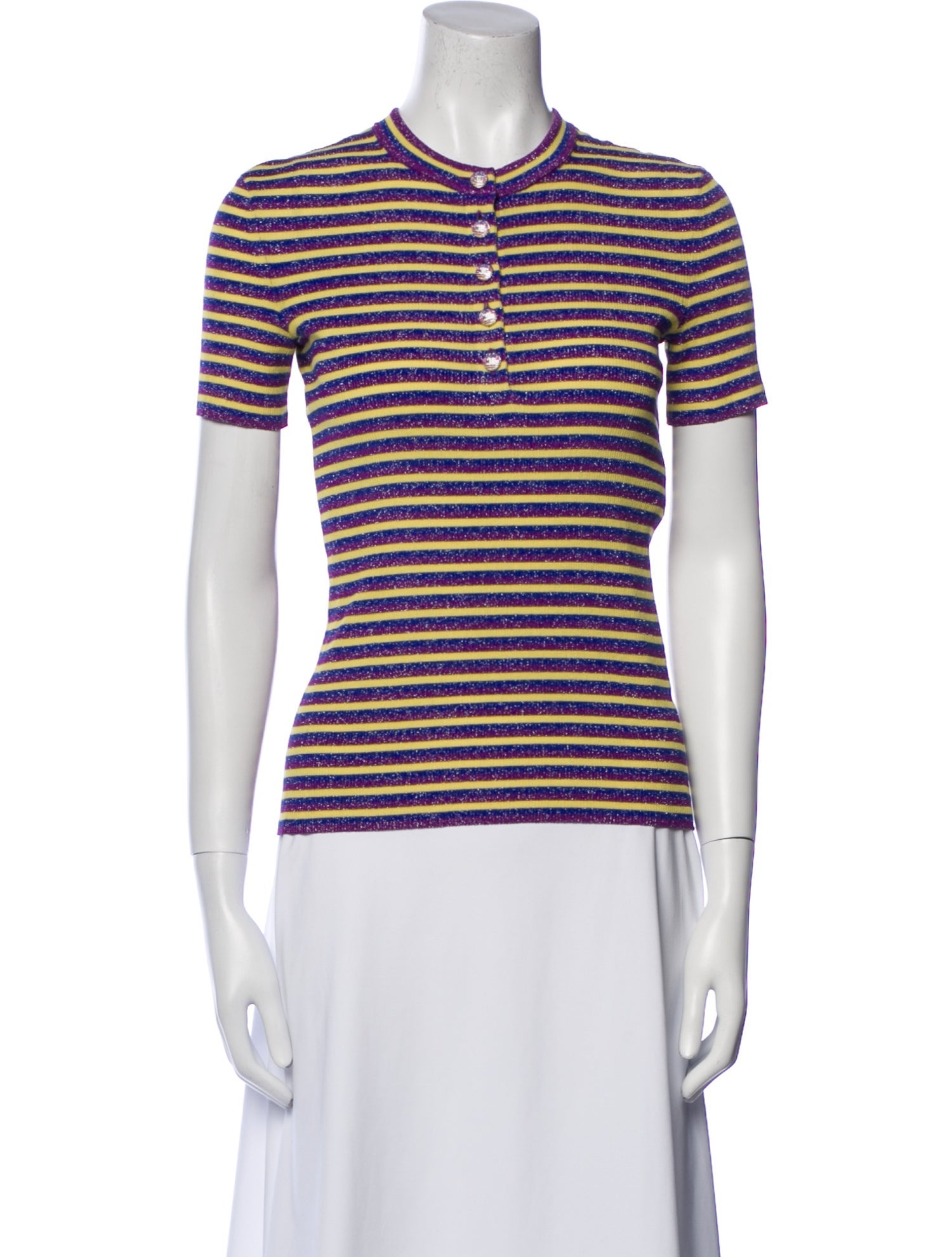 Chanel 2024 Striped Polo