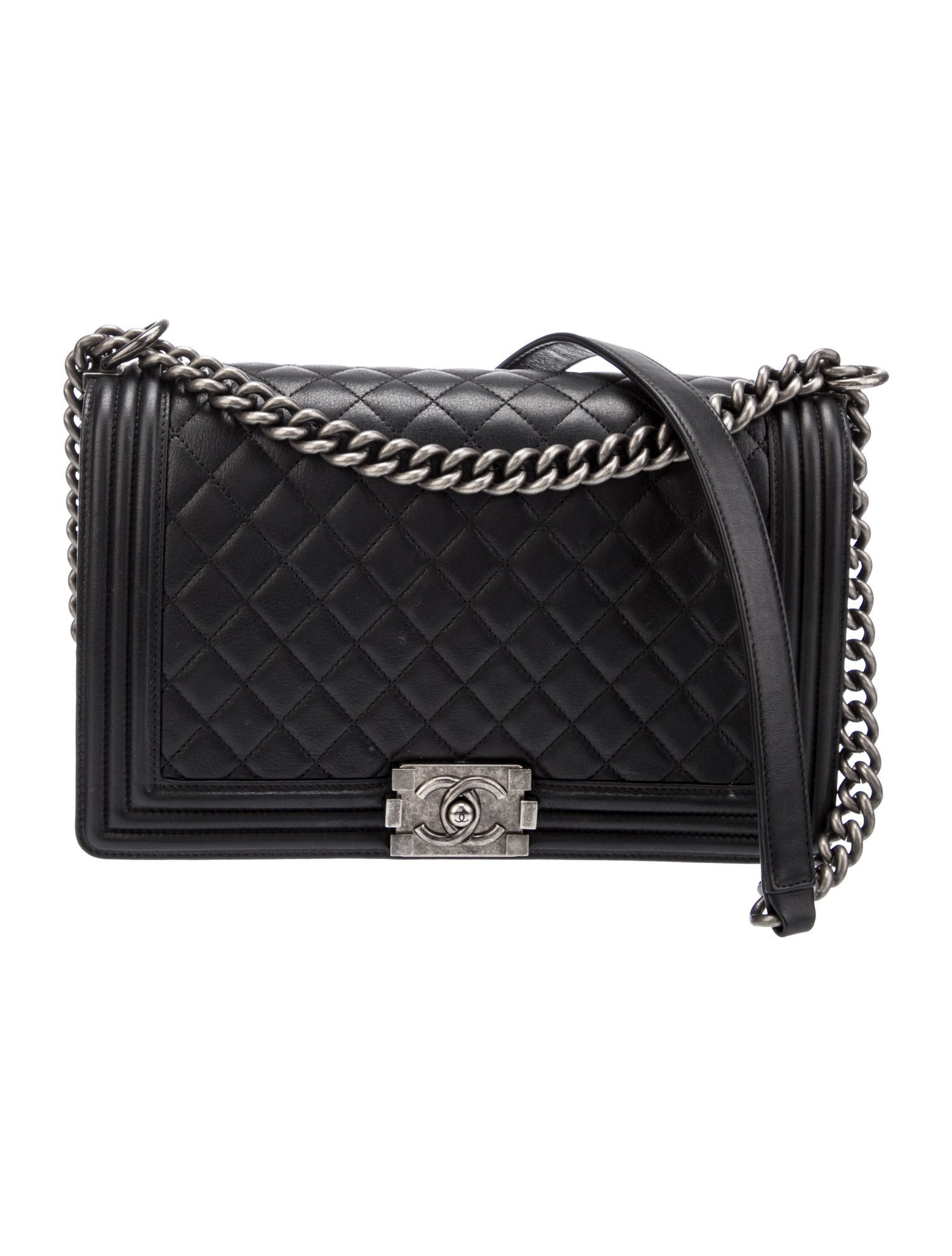 Chanel Large Quilted Boy Bag
