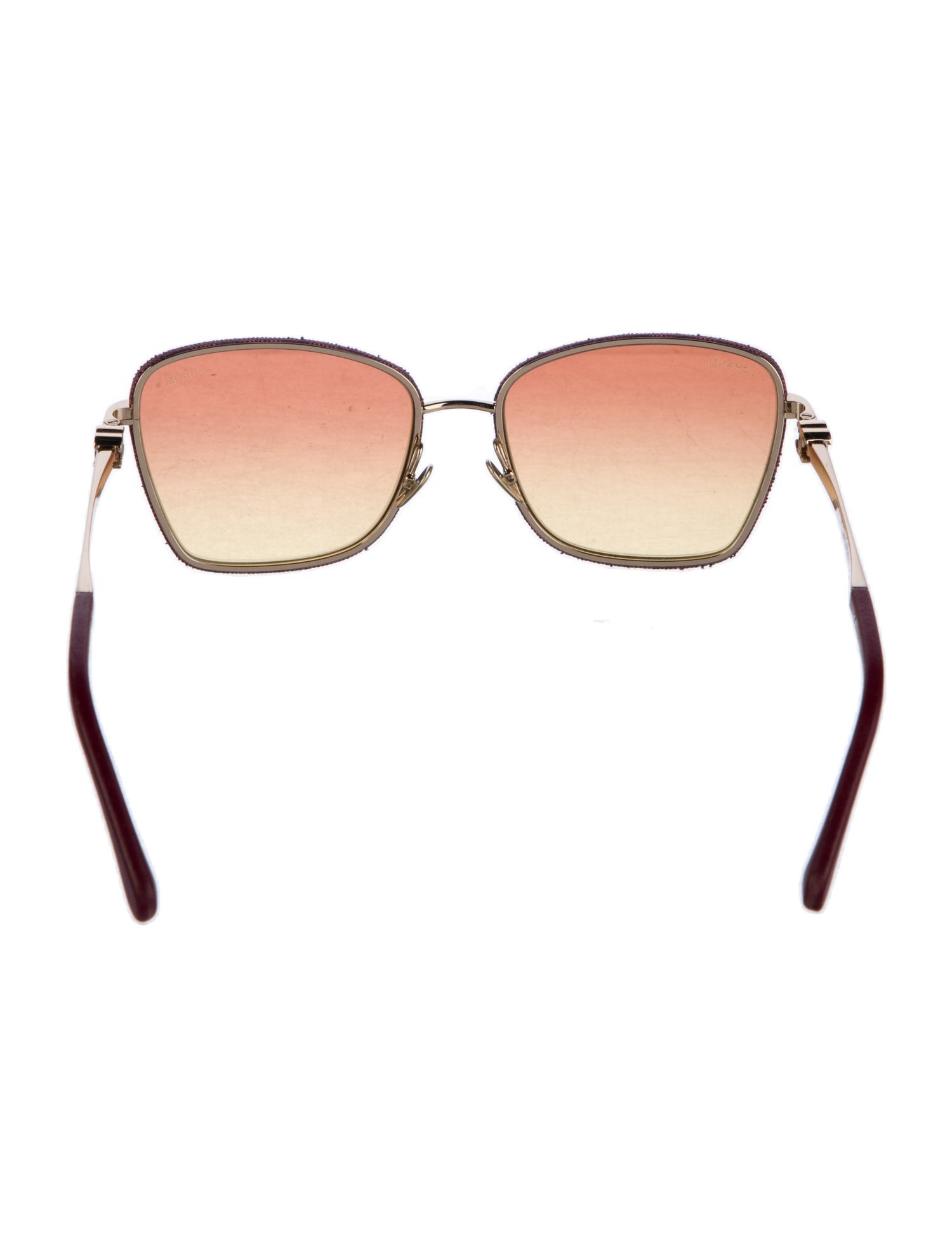 Chanel Interlocking CC Logo Square Sunglasses