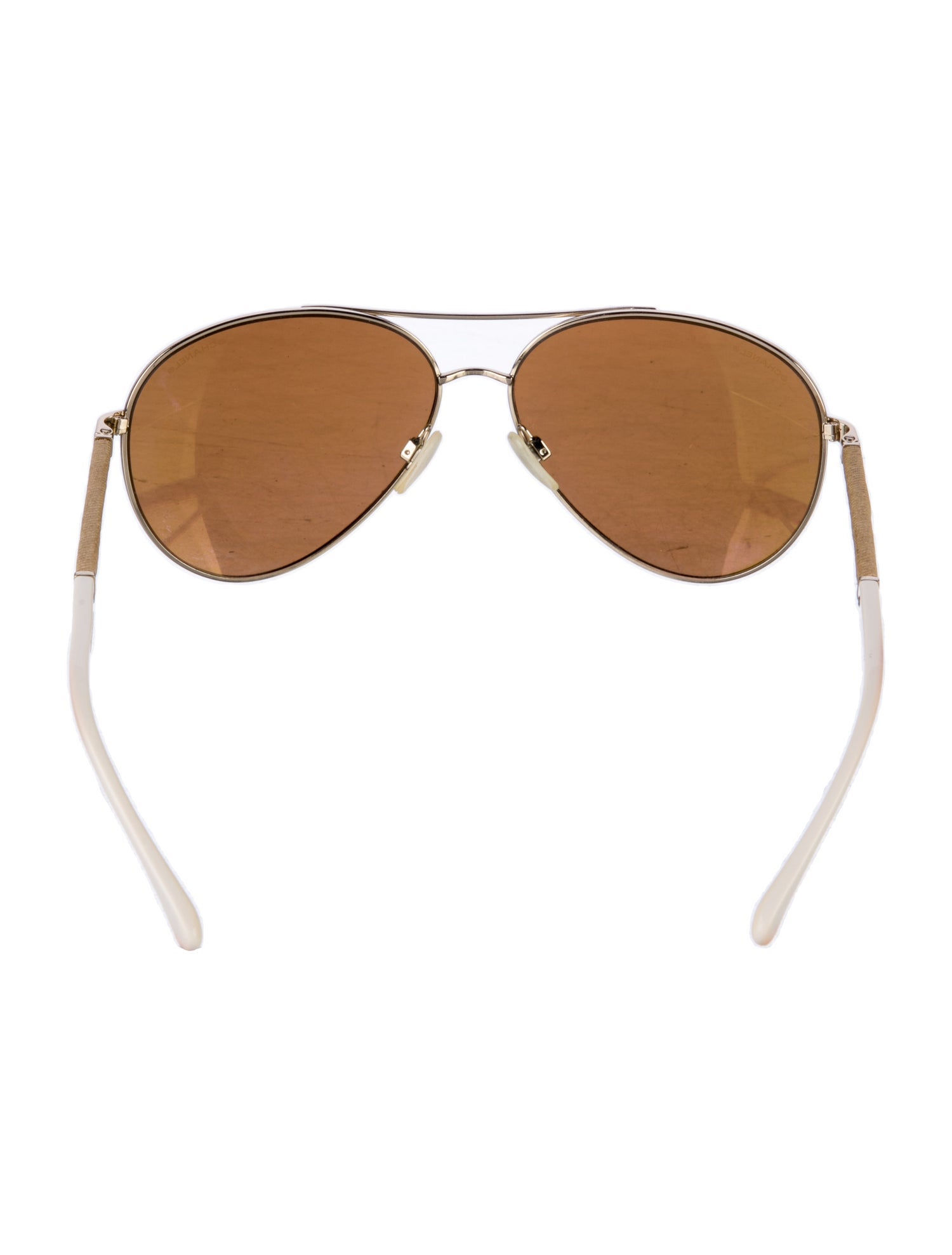 Chanel Interlocking CC Logo Aviator Sunglasses