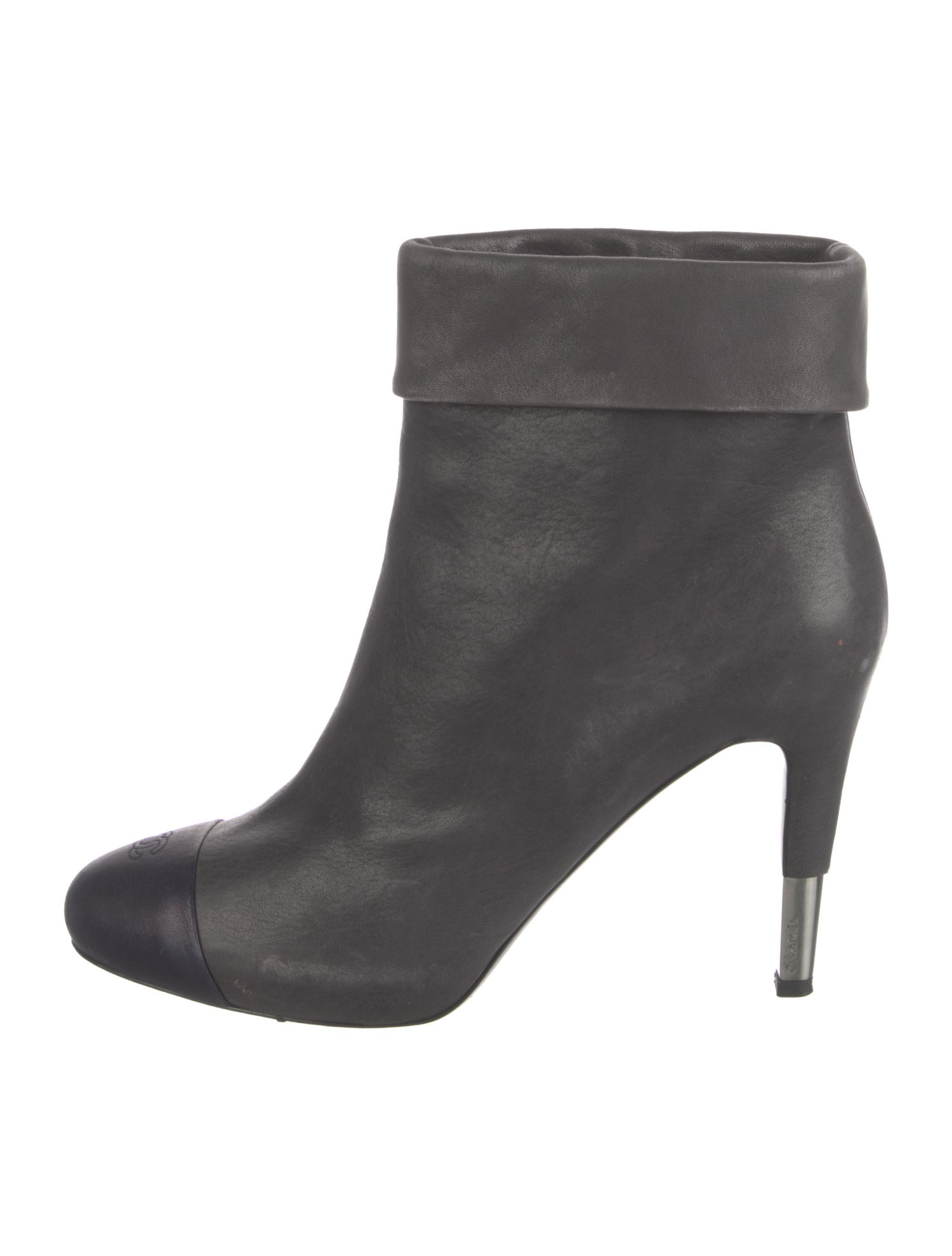 Chanel 2013 Interlocking CC Logo Boots