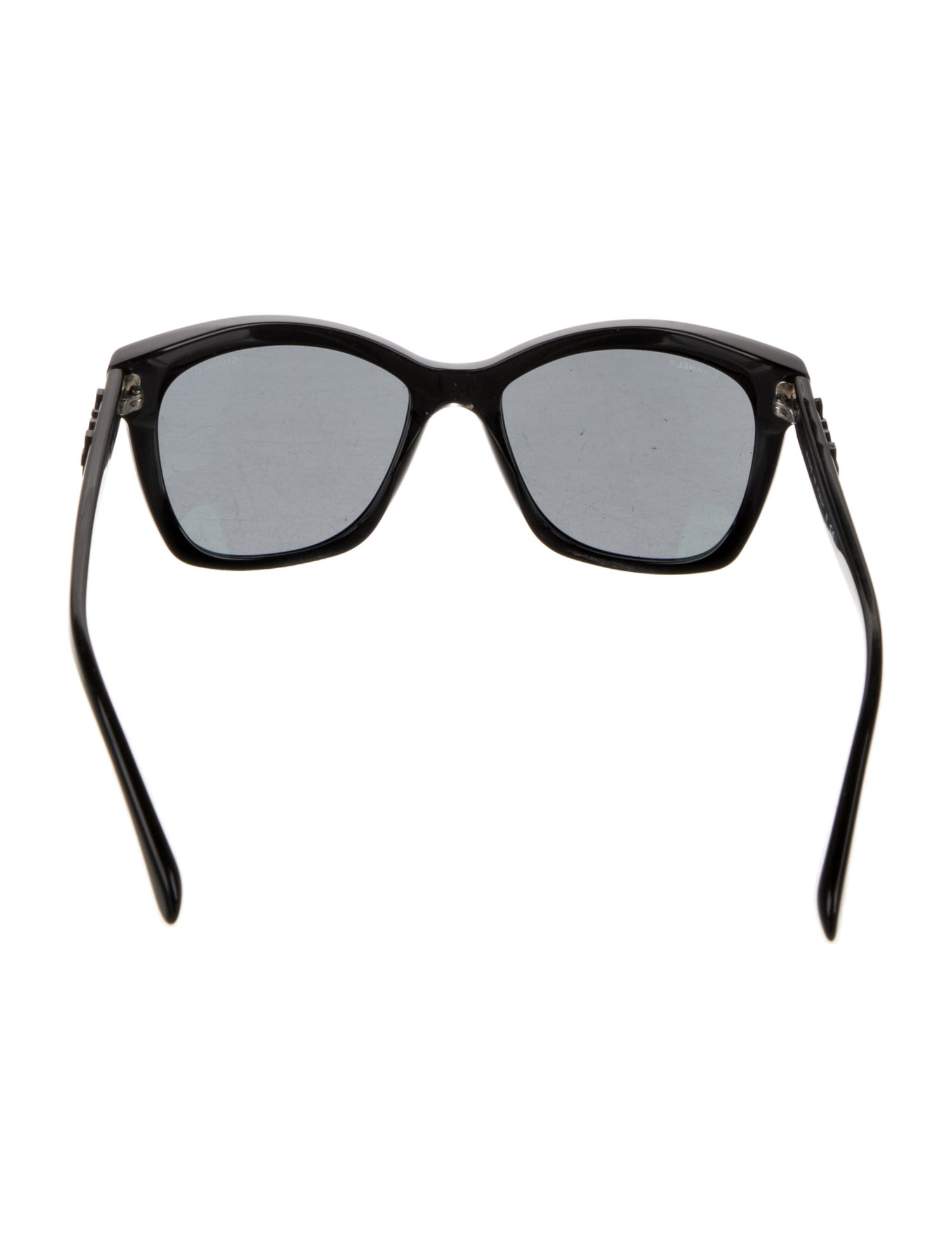 Chanel Interlocking CC Logo Wayfarer Sunglasses