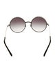 Chanel Interlocking CC Logo Round Sunglasses