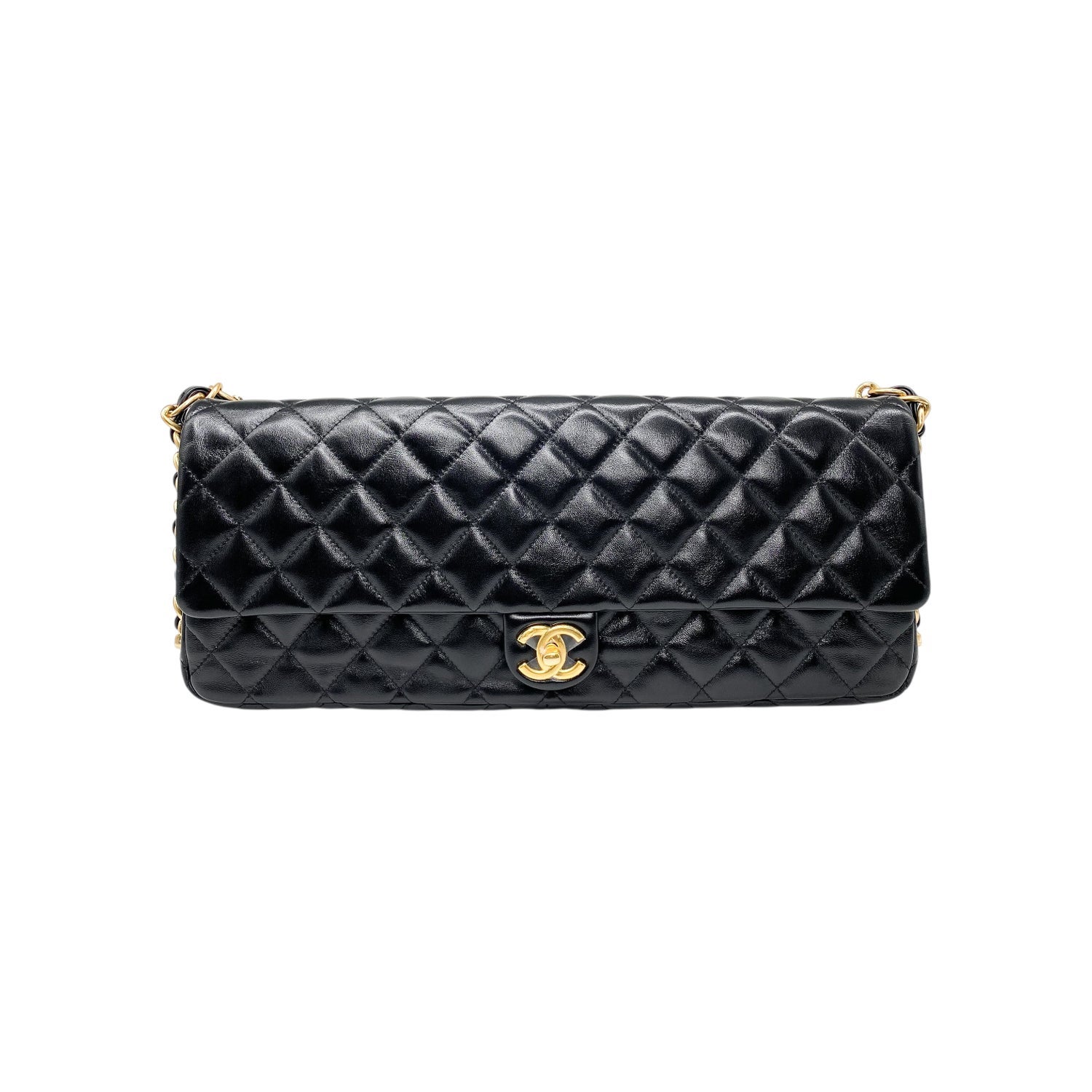 Chanel Interlocking CC Evening Bag Maxi 2024