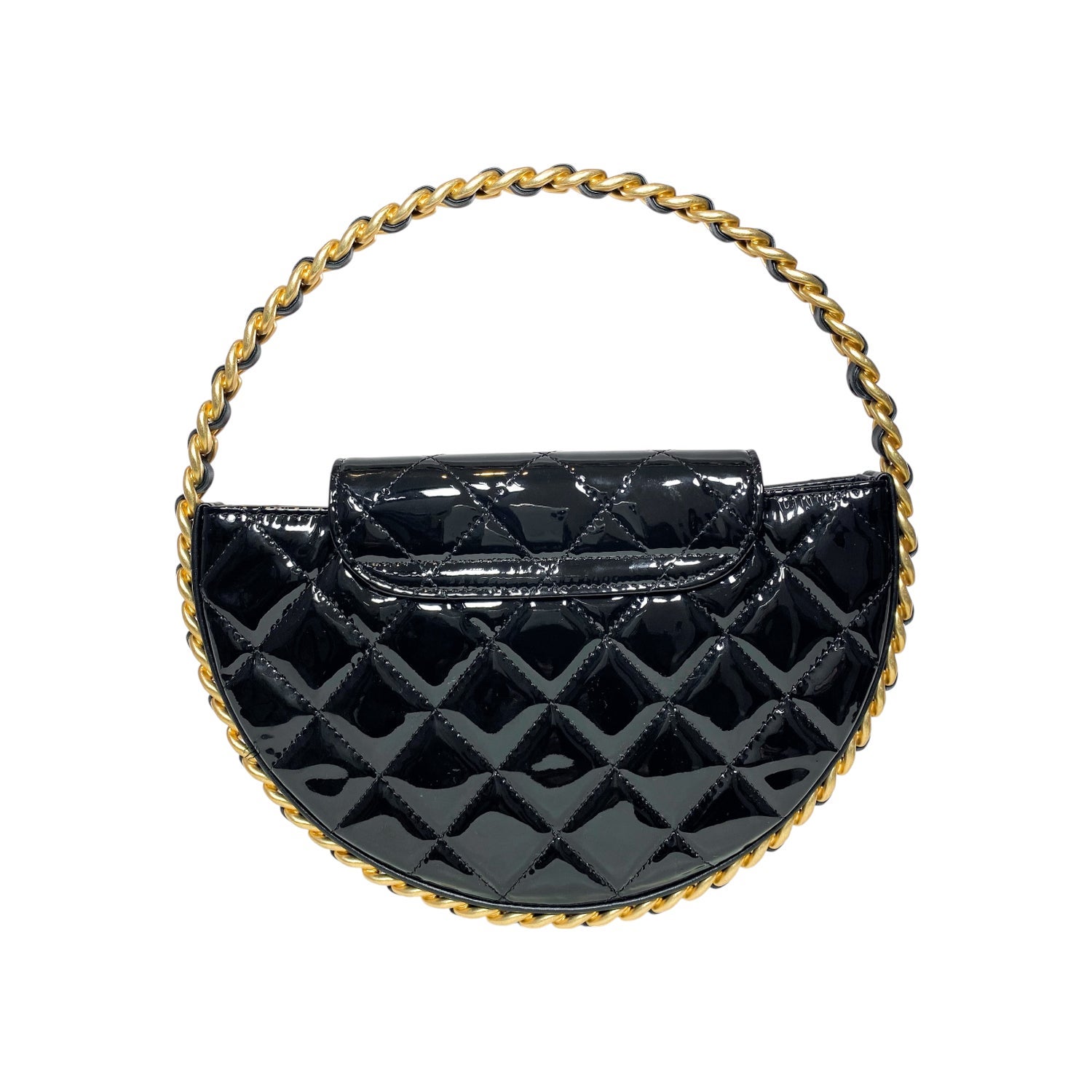 Chanel Interlocking CC Chain Hoop 2023