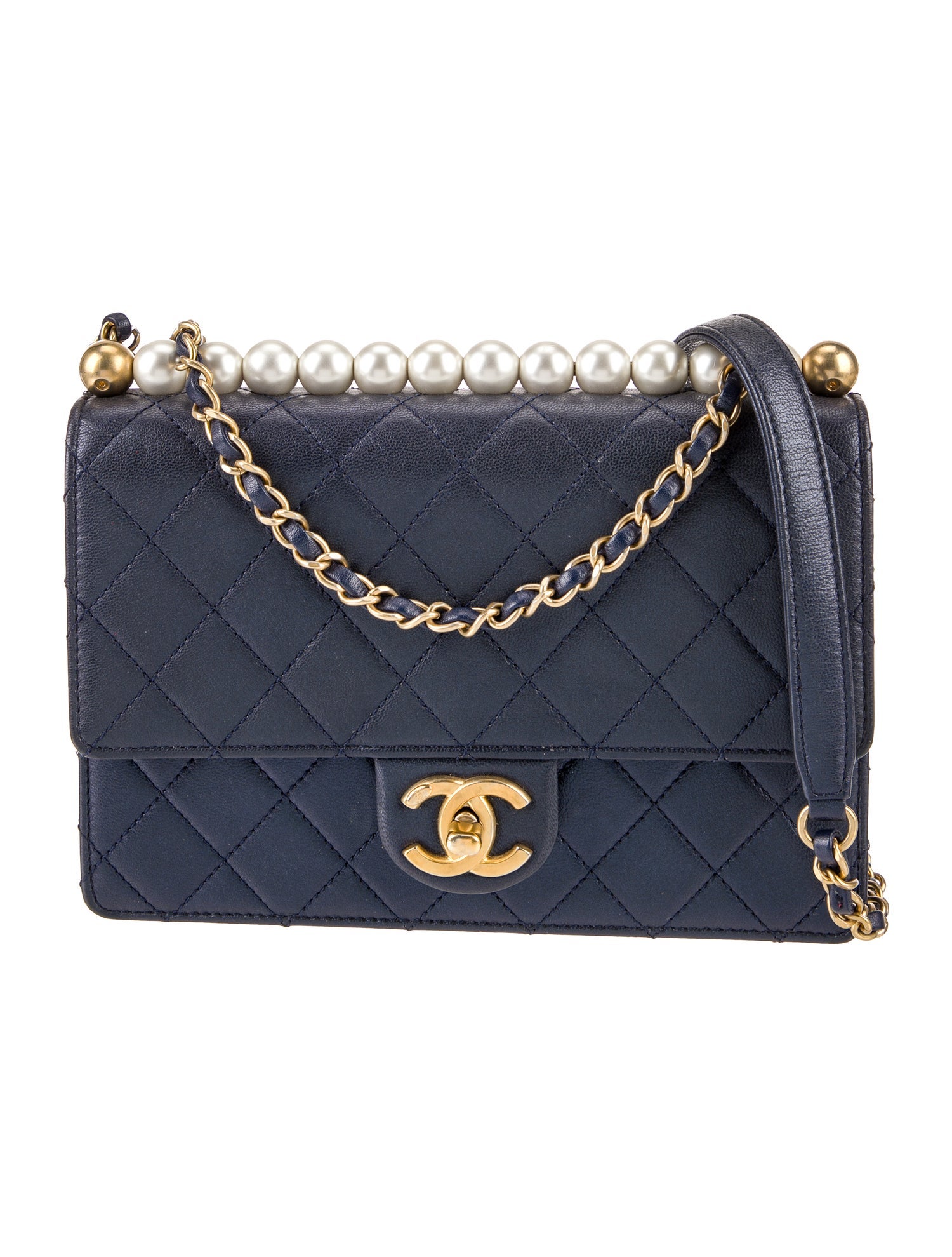 Chanel Medium Chic Pearls Flap Bag