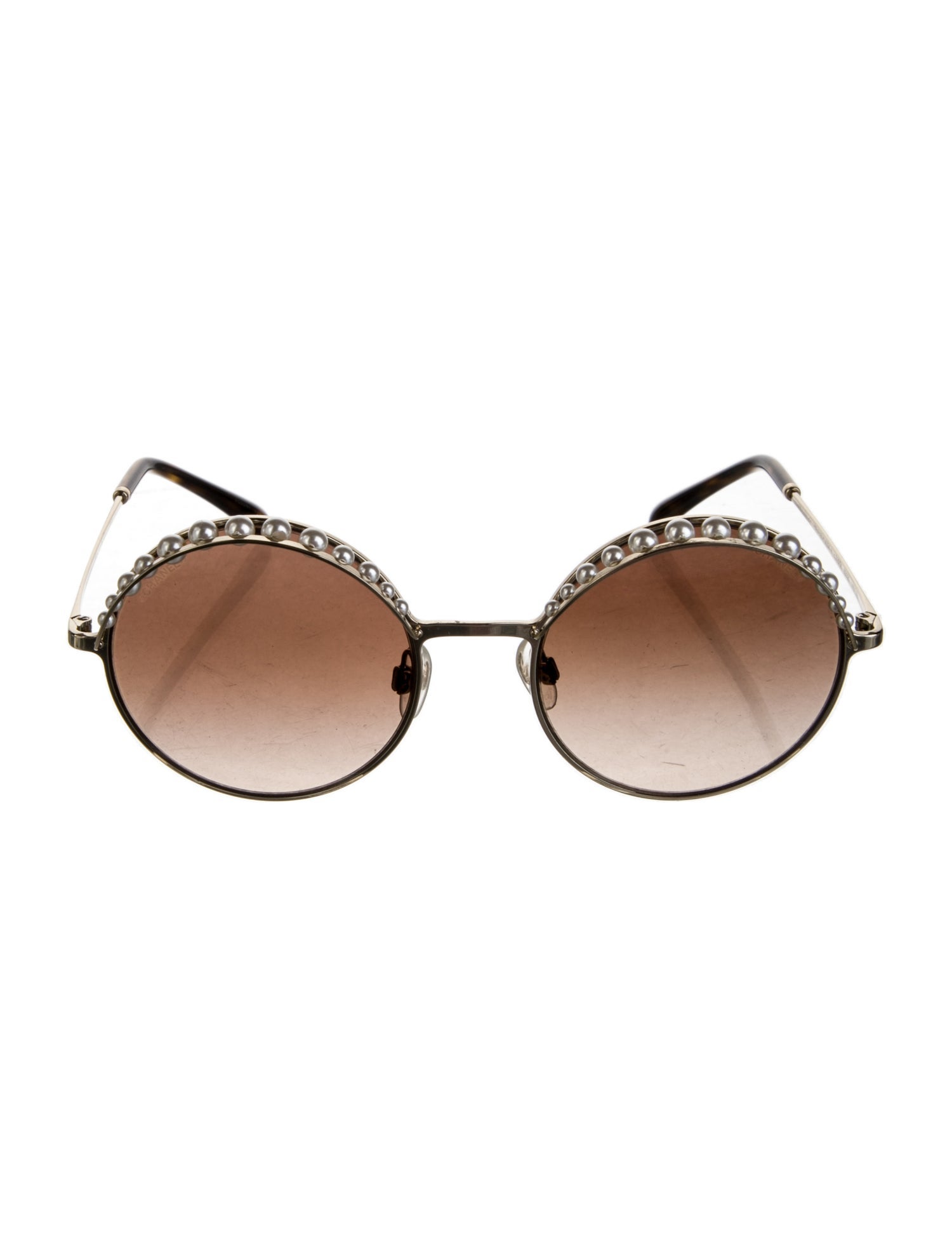 Chanel Interlocking CC Logo Cat-Eye Sunglasses
