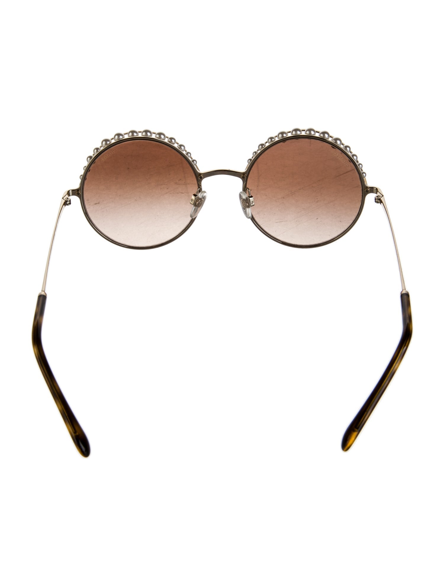 Chanel Interlocking CC Logo Cat-Eye Sunglasses