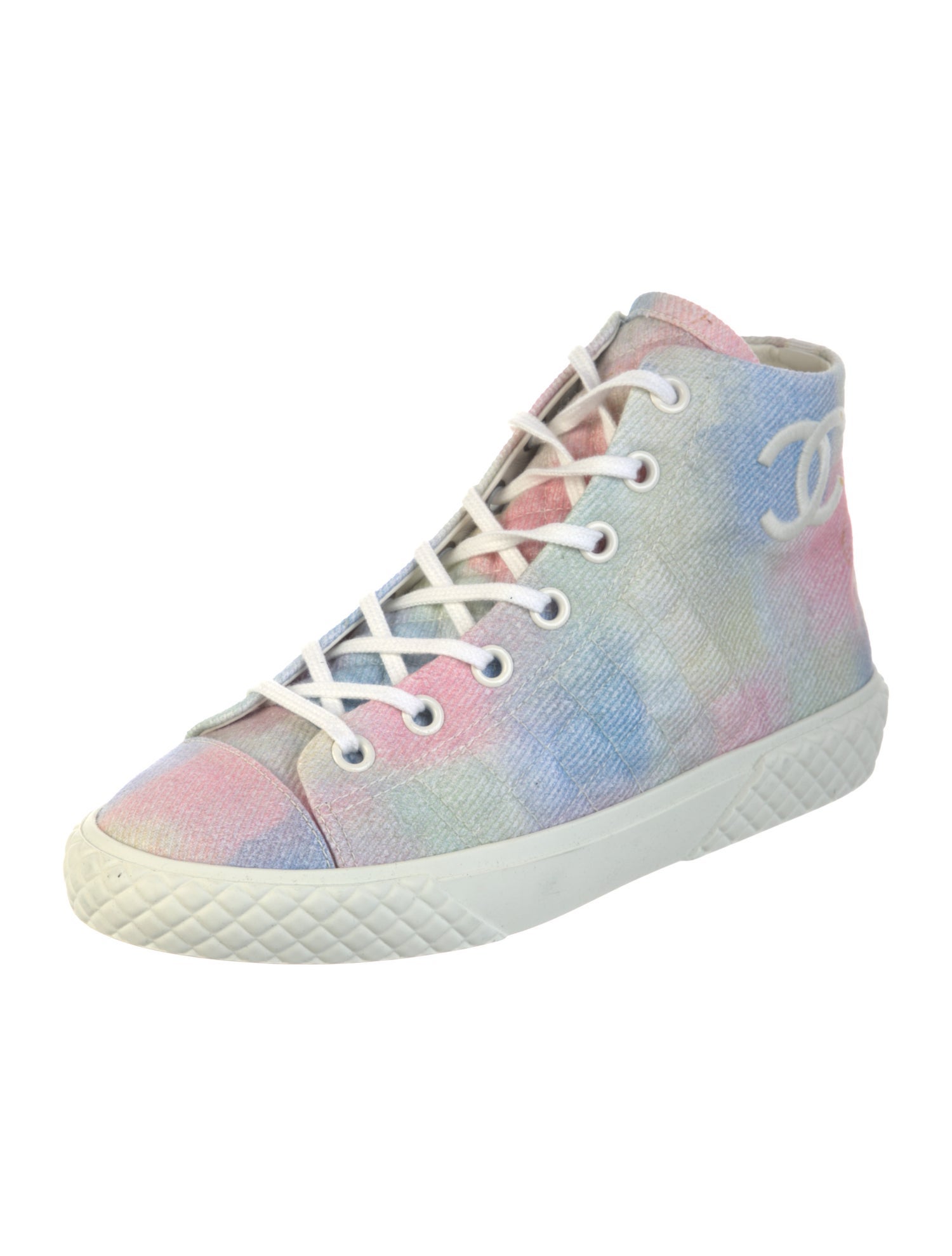 Chanel 2022 Interlocking CC Logo Sneakers