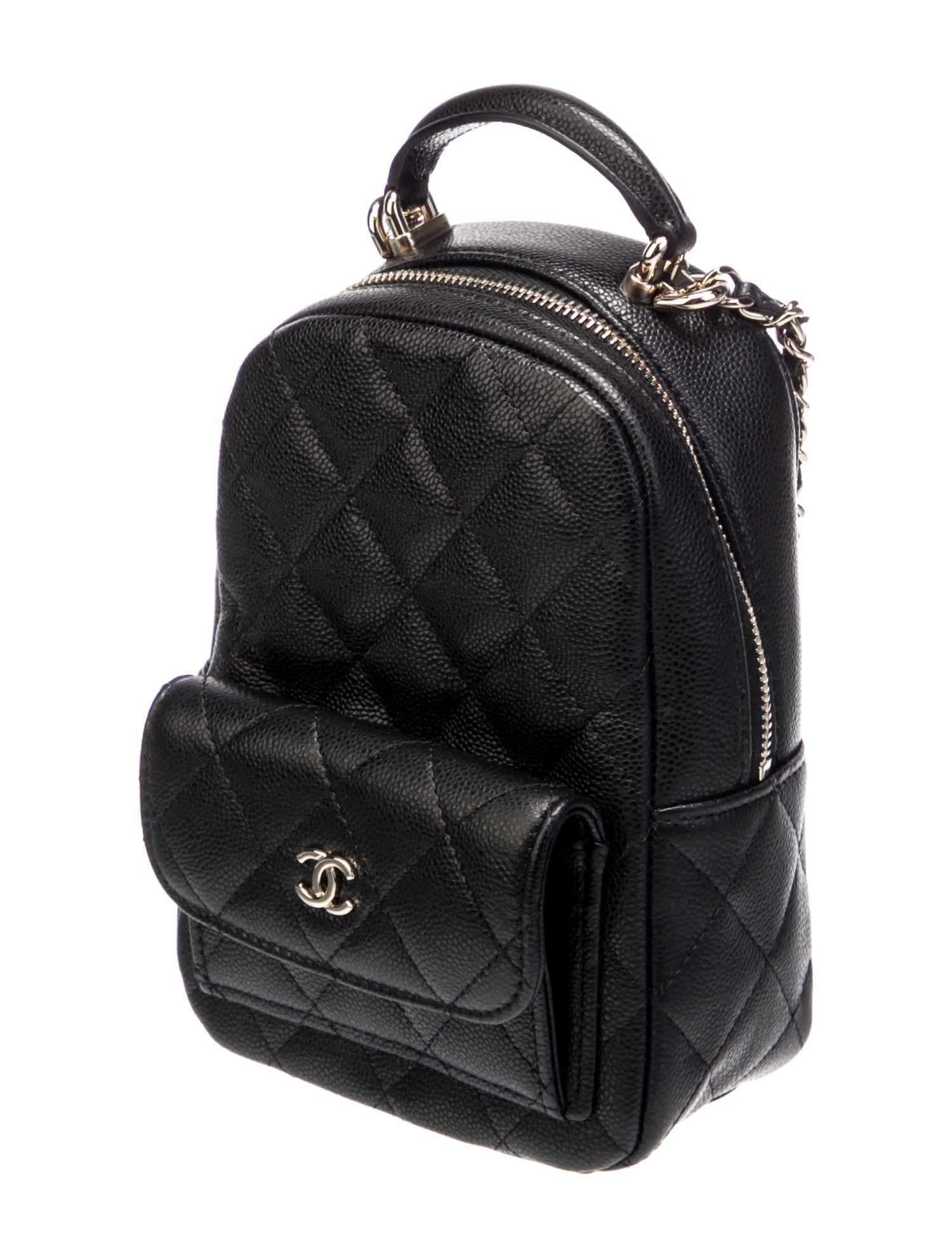 Chanel Mini O-Backpack w/ Chain
