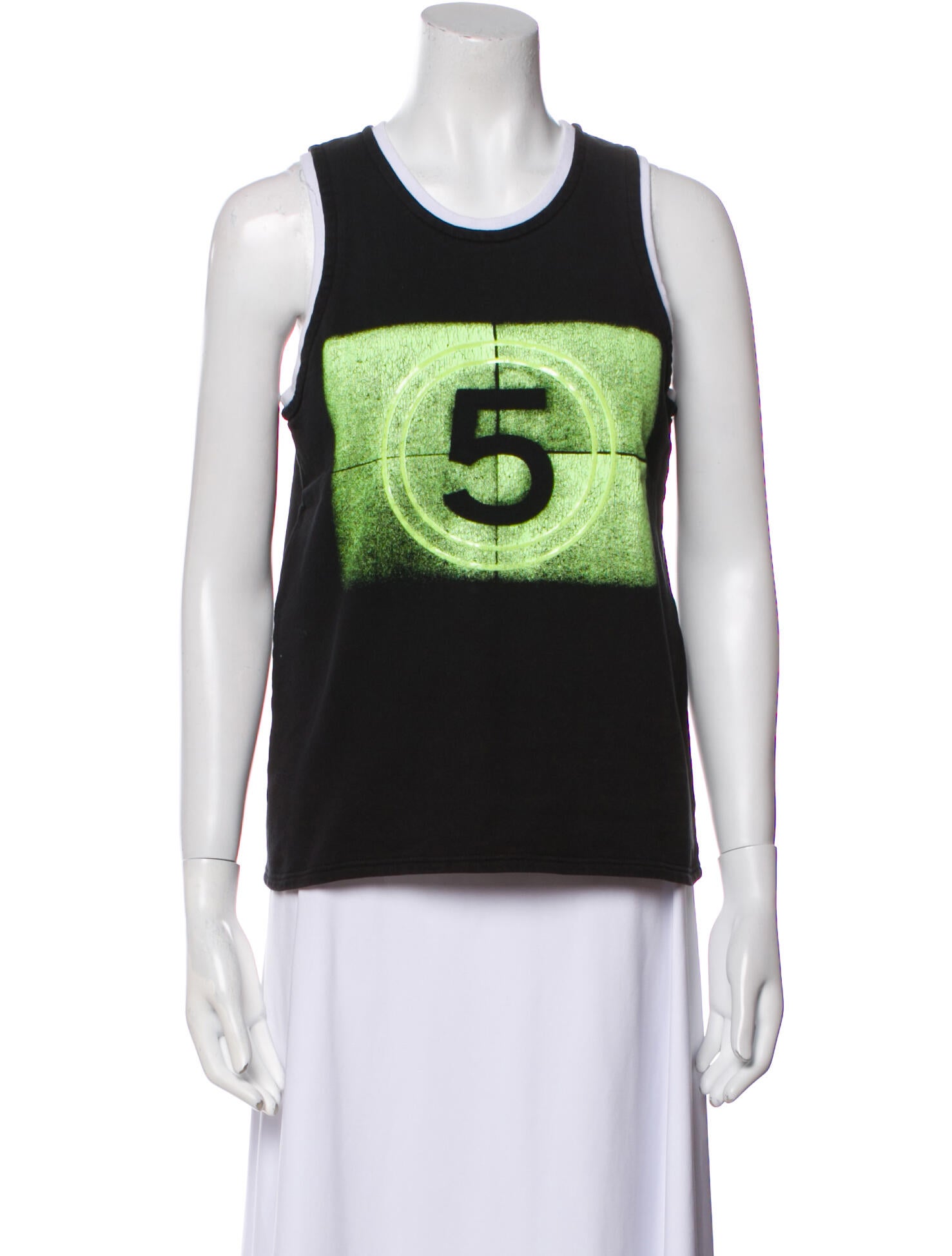 Chanel 2021 Graphic Print Top