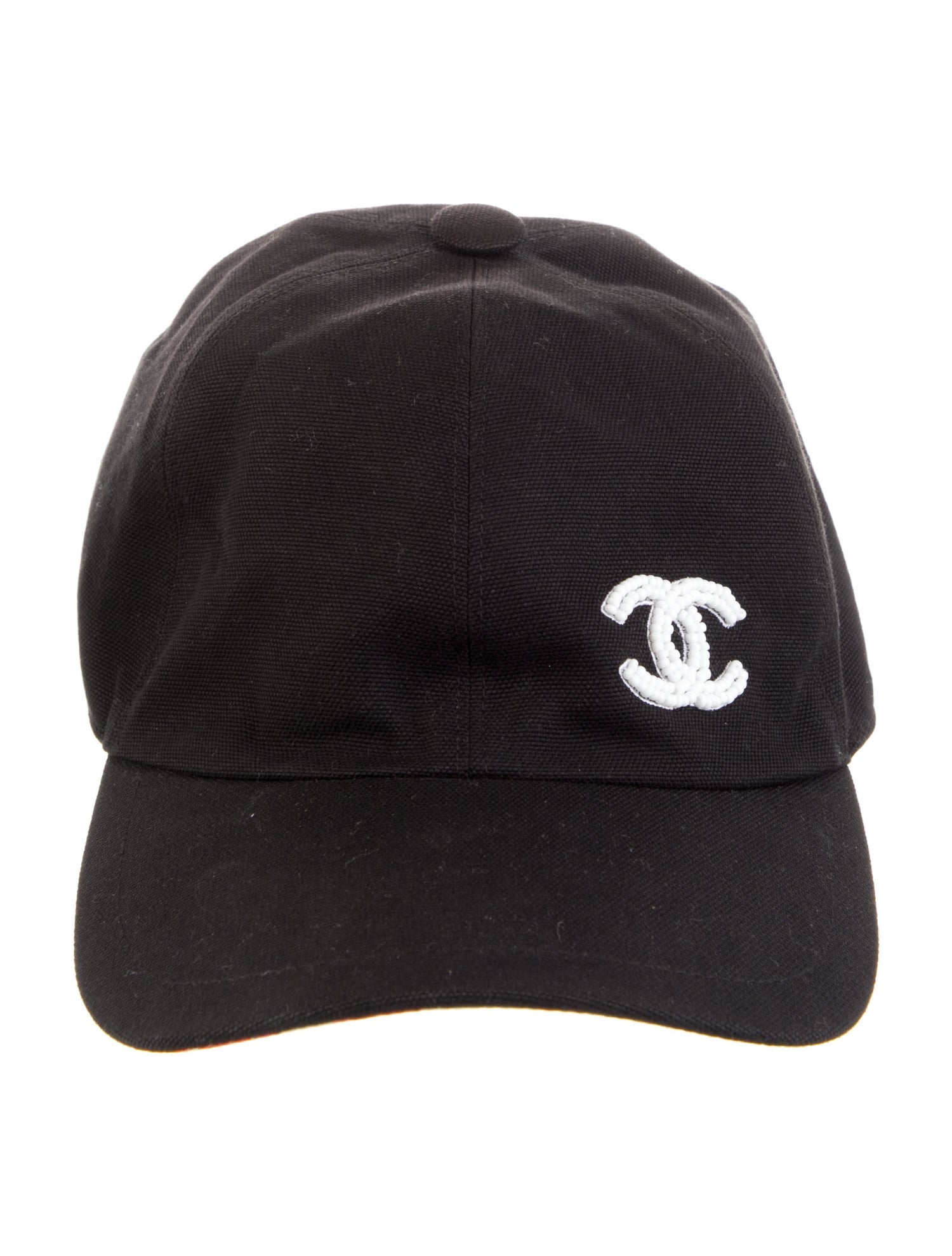 Chanel Bead-Embellished CC Baseball Cap