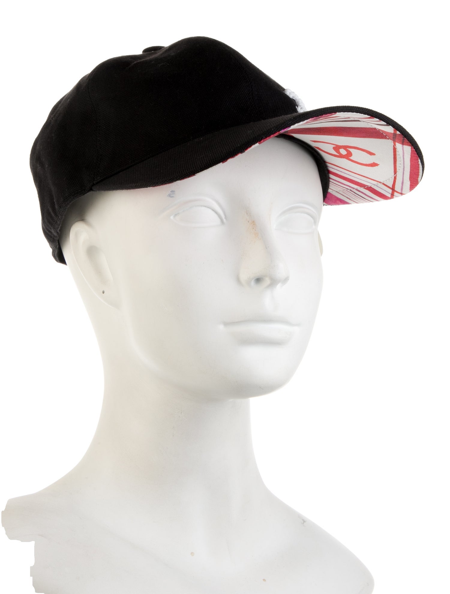 Chanel Bead-Embellished CC Baseball Cap