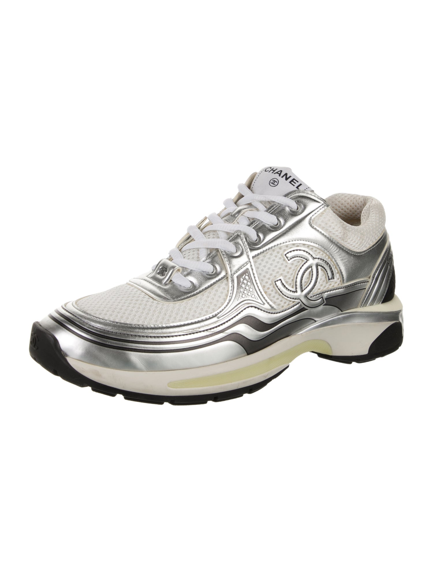 Chanel 2023 Interlocking CC Logo Chunky Sneakers